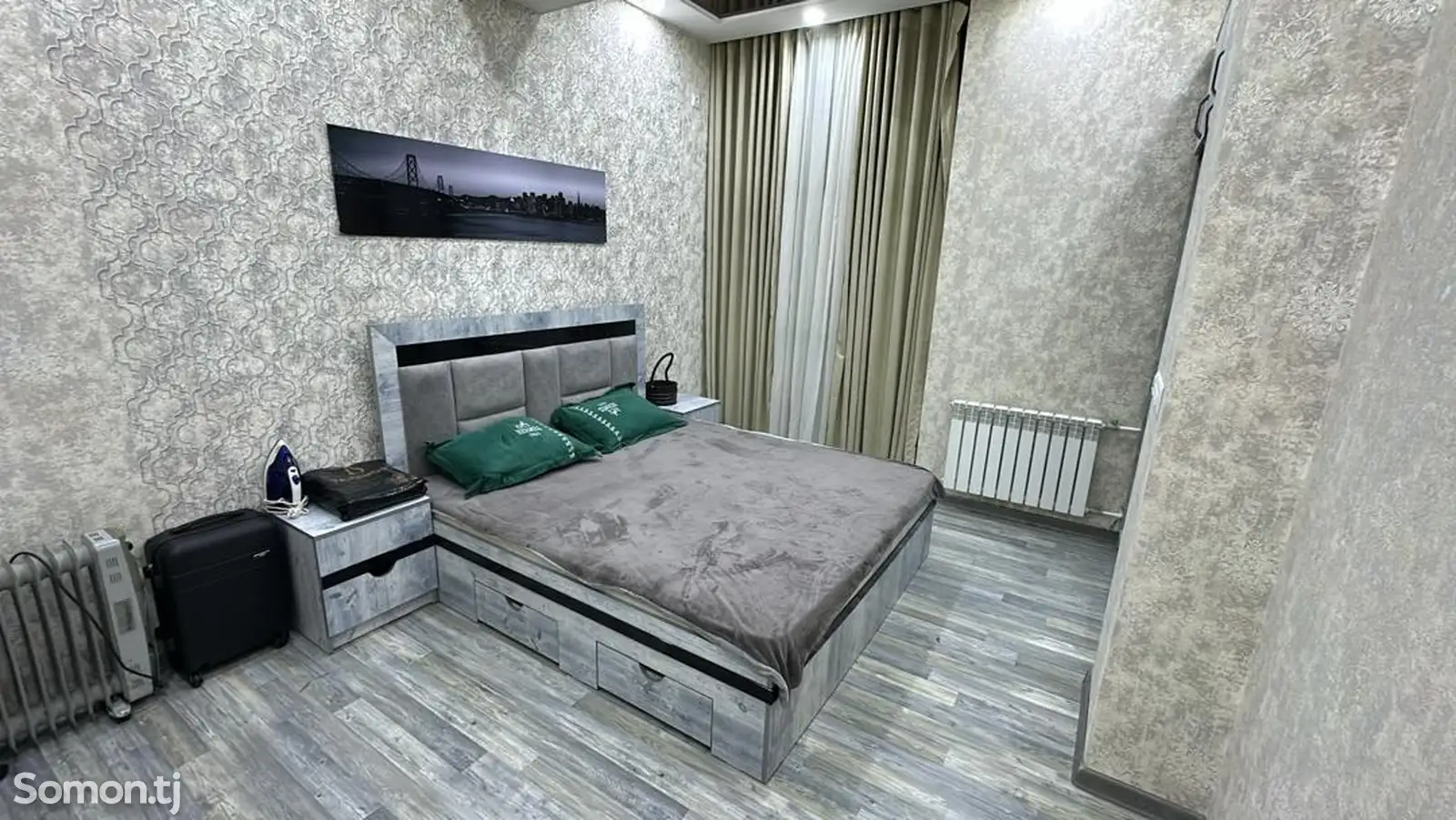 2-комн. квартира, 15 этаж, 56м², Шохмансур-1