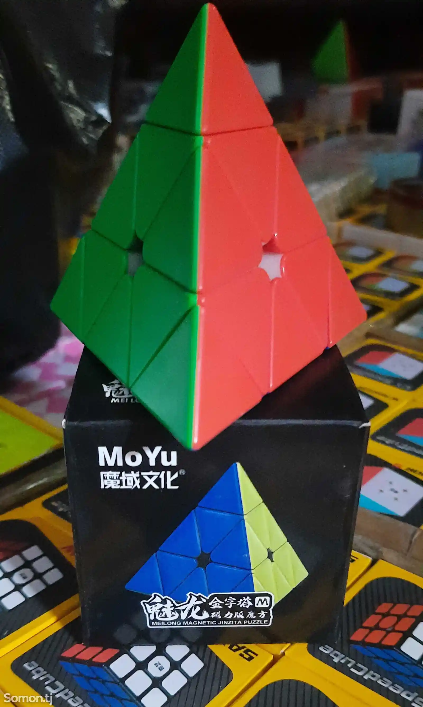 Кубик Рубикa магнитный Пирамида, MoYu Meilong Pyraminx M Magnetic-7