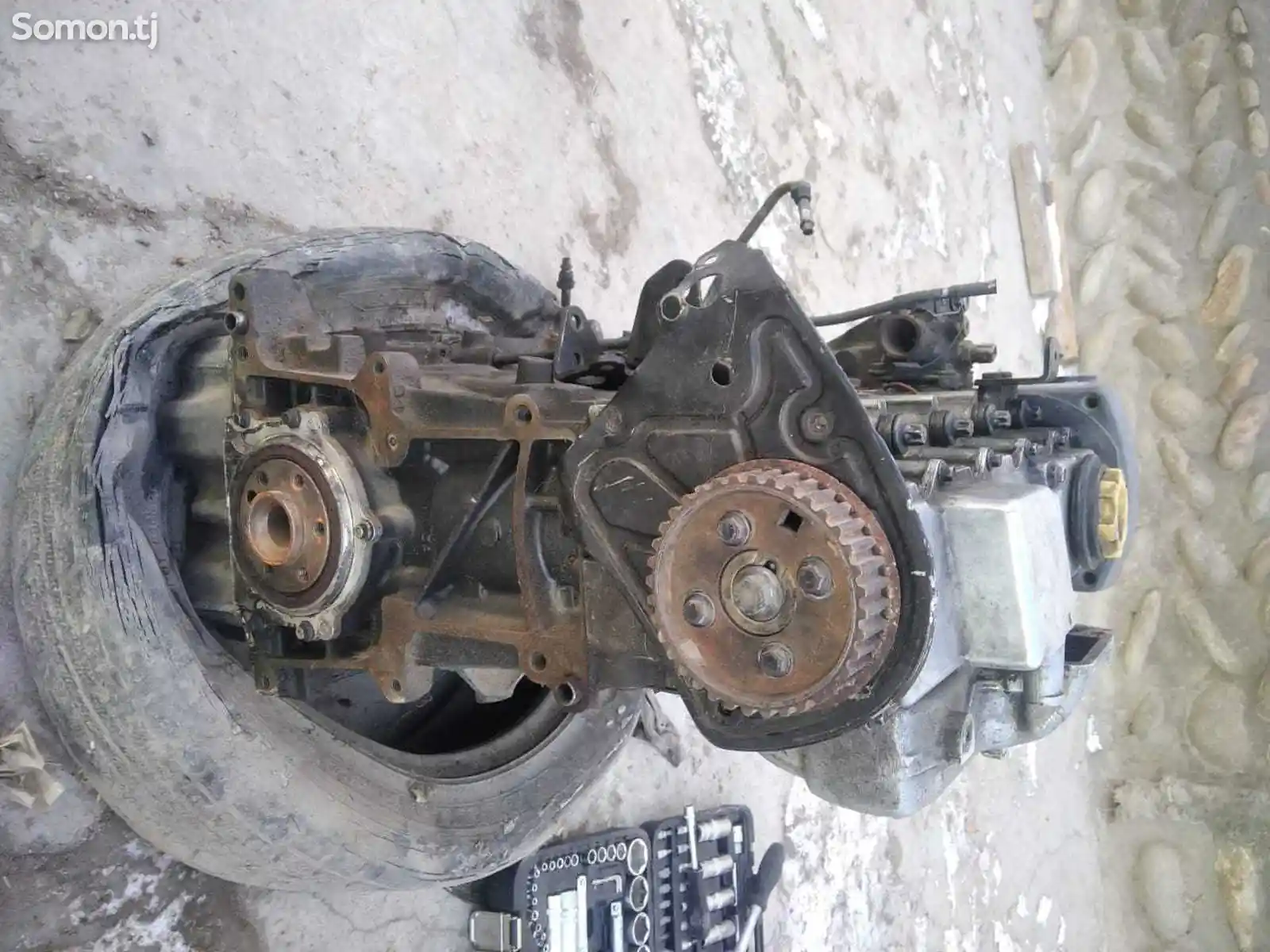 Двигатель от Land Rover-7