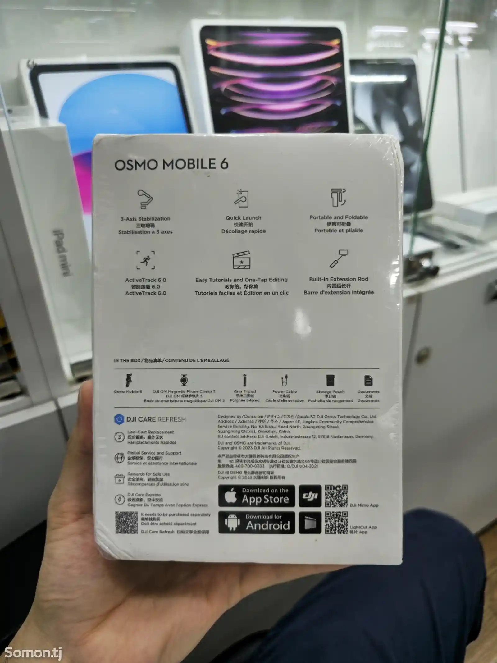 Стабилизатор DJI Osmo Mobile 6 Platinum Gray-3