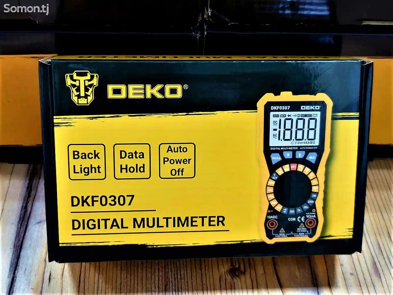 Цифровой мультиметр 600V CAT III Deko DKF0307-7