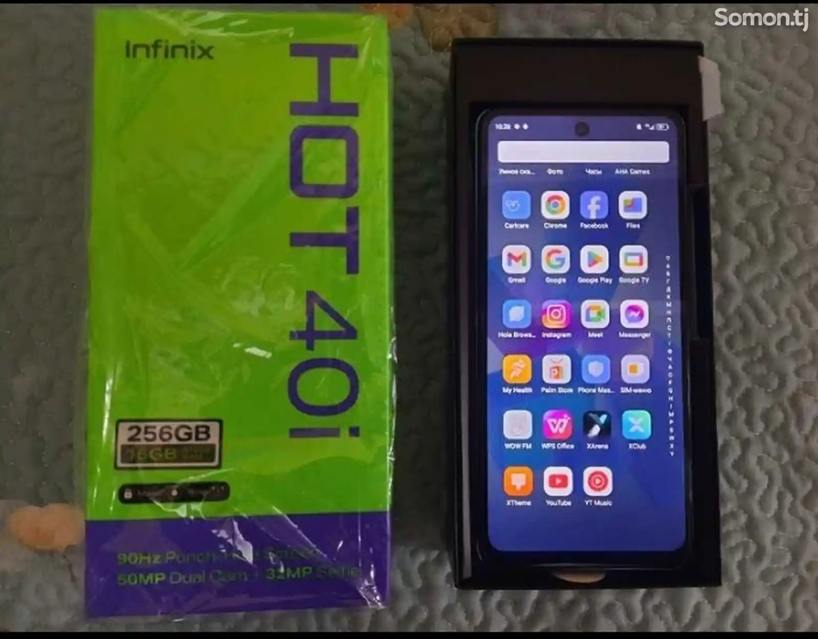 Телефон infinix hot40i 16/256gb