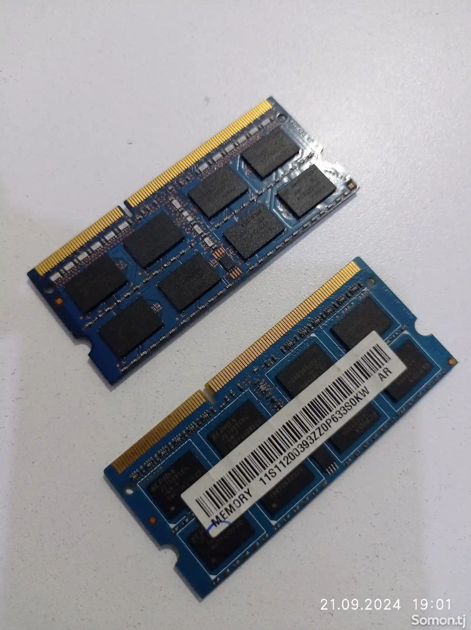 Оперативная память Ddr3 4Gb-2