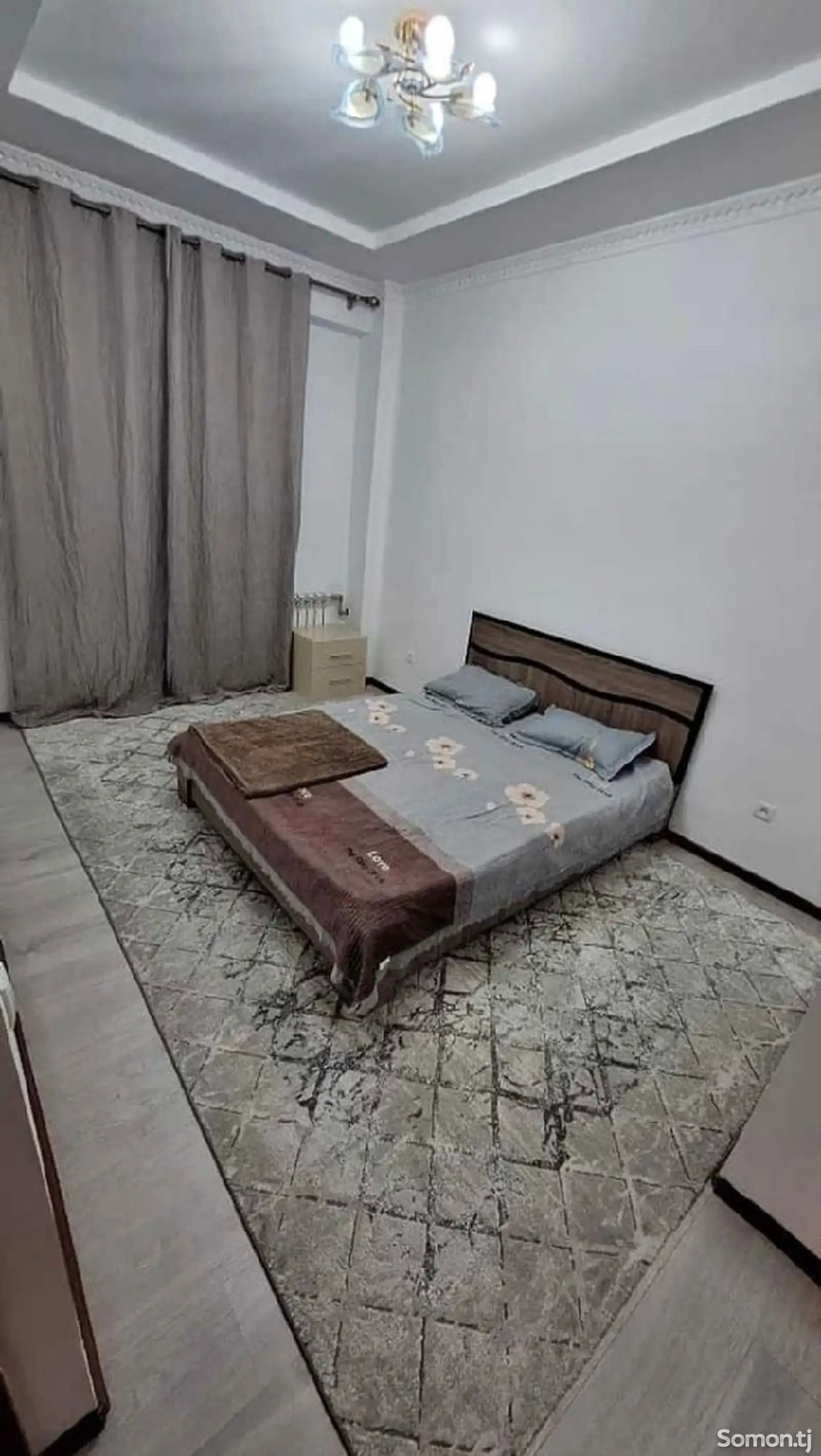 2-комн. квартира, 12 этаж, 65м², Исмоили Сомони-1