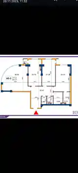 3-комн. квартира, 11 этаж, 141 м², Бустон Сити (Зелёный базар)-5