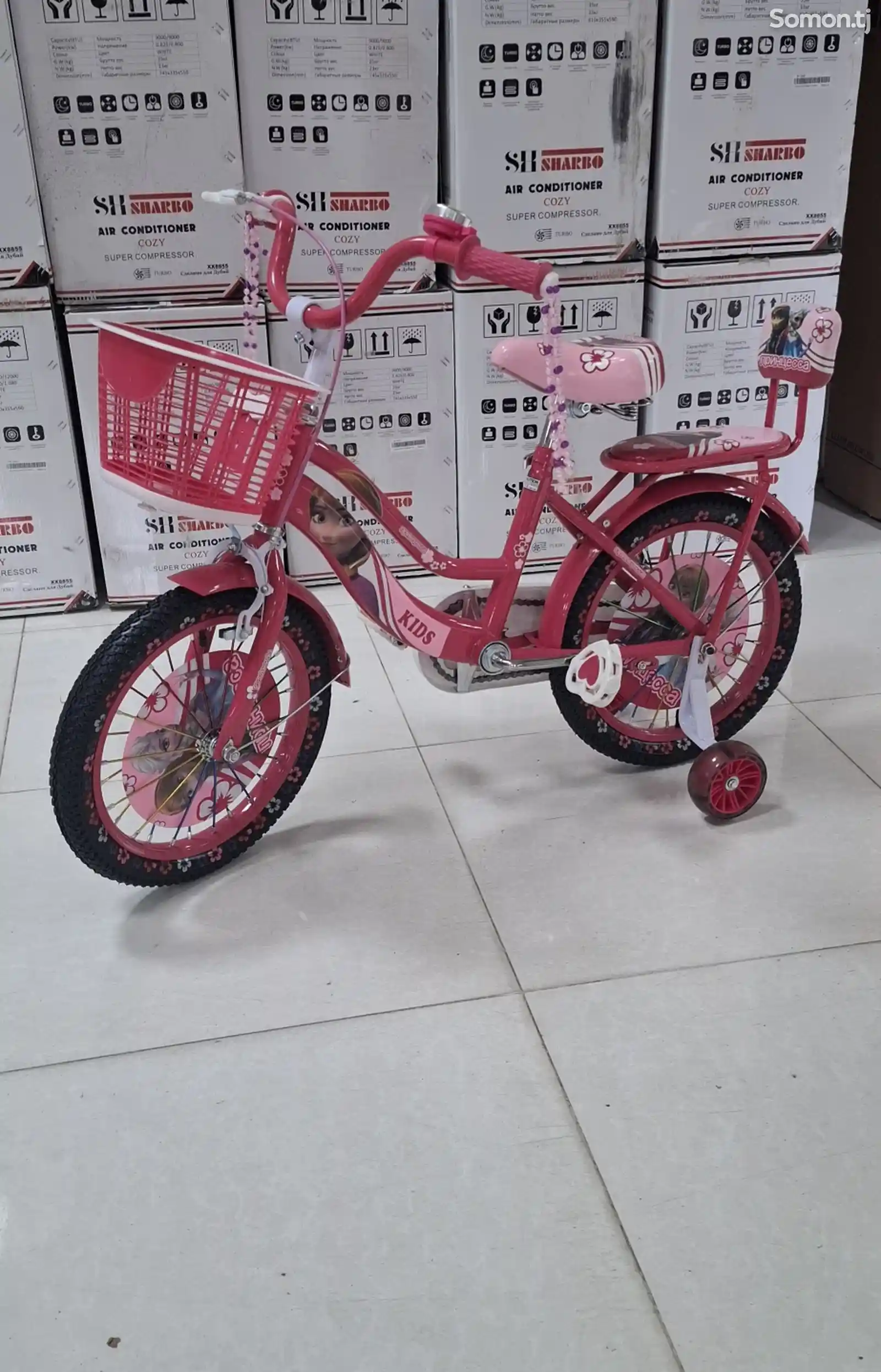 Детский велосипед для девочек-1