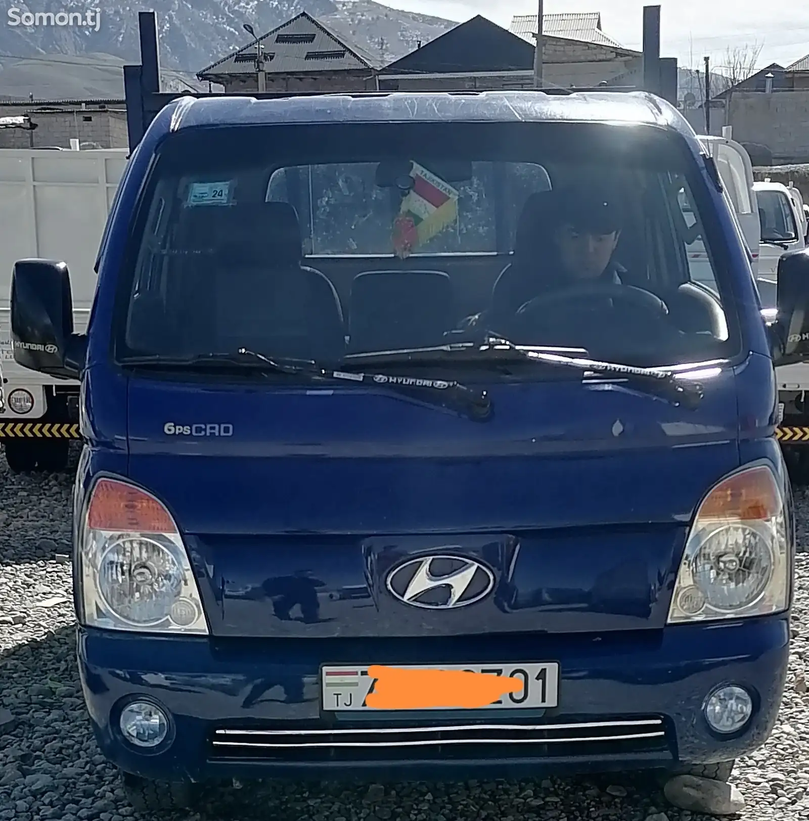 Бортовой автомобиль Hyundai Porter 2, 2008-1