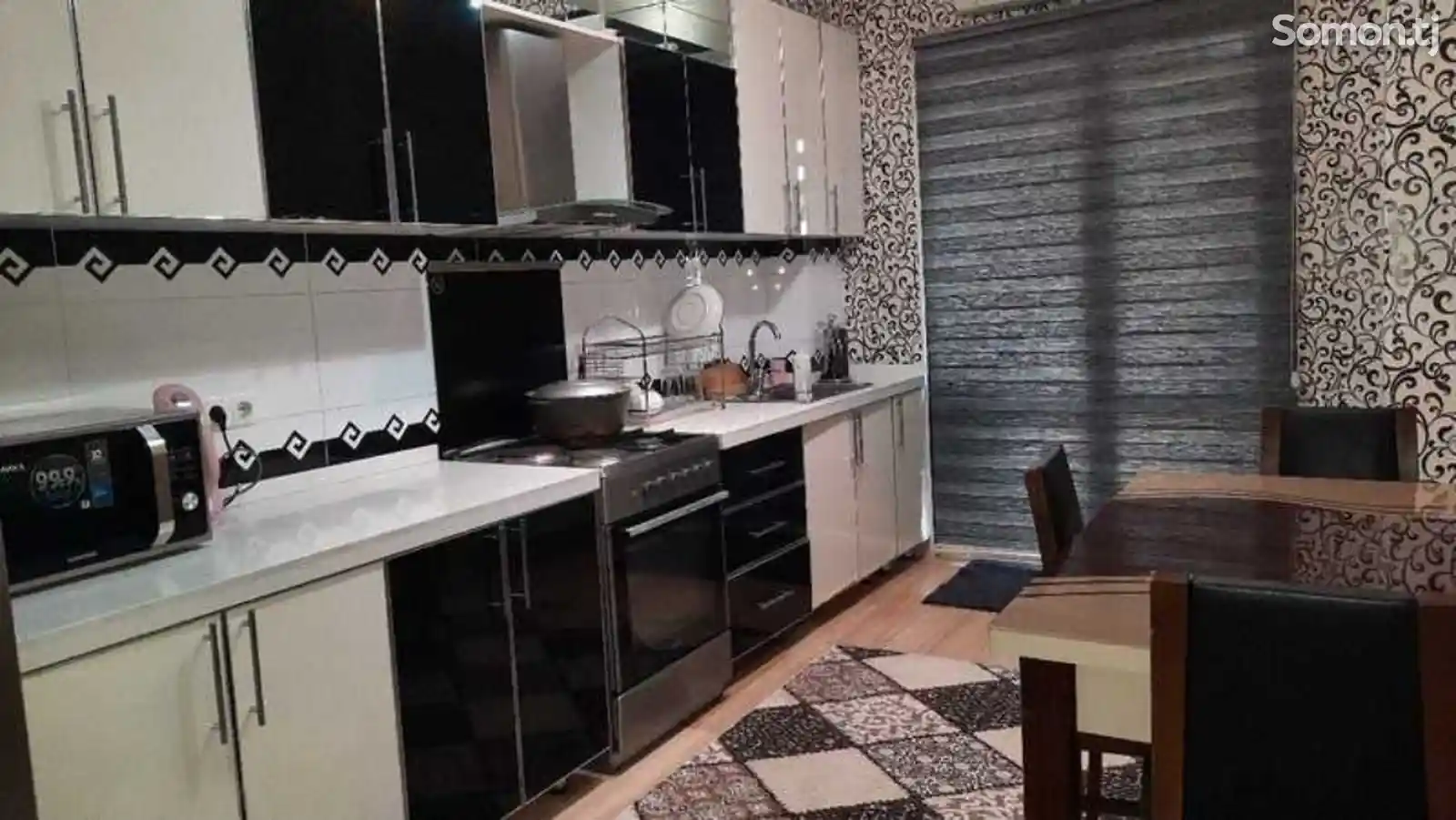 3-комн. квартира, 9 этаж, 100м², Исмоили Сомони, дом- Баракат-6