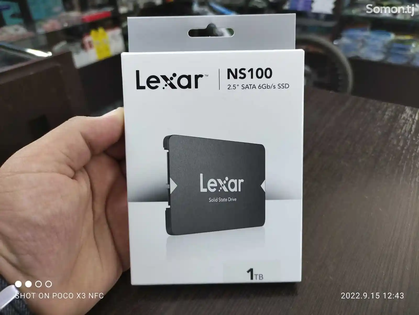 SSD накопитель Lexar NS100 1TB 550MB/S-1