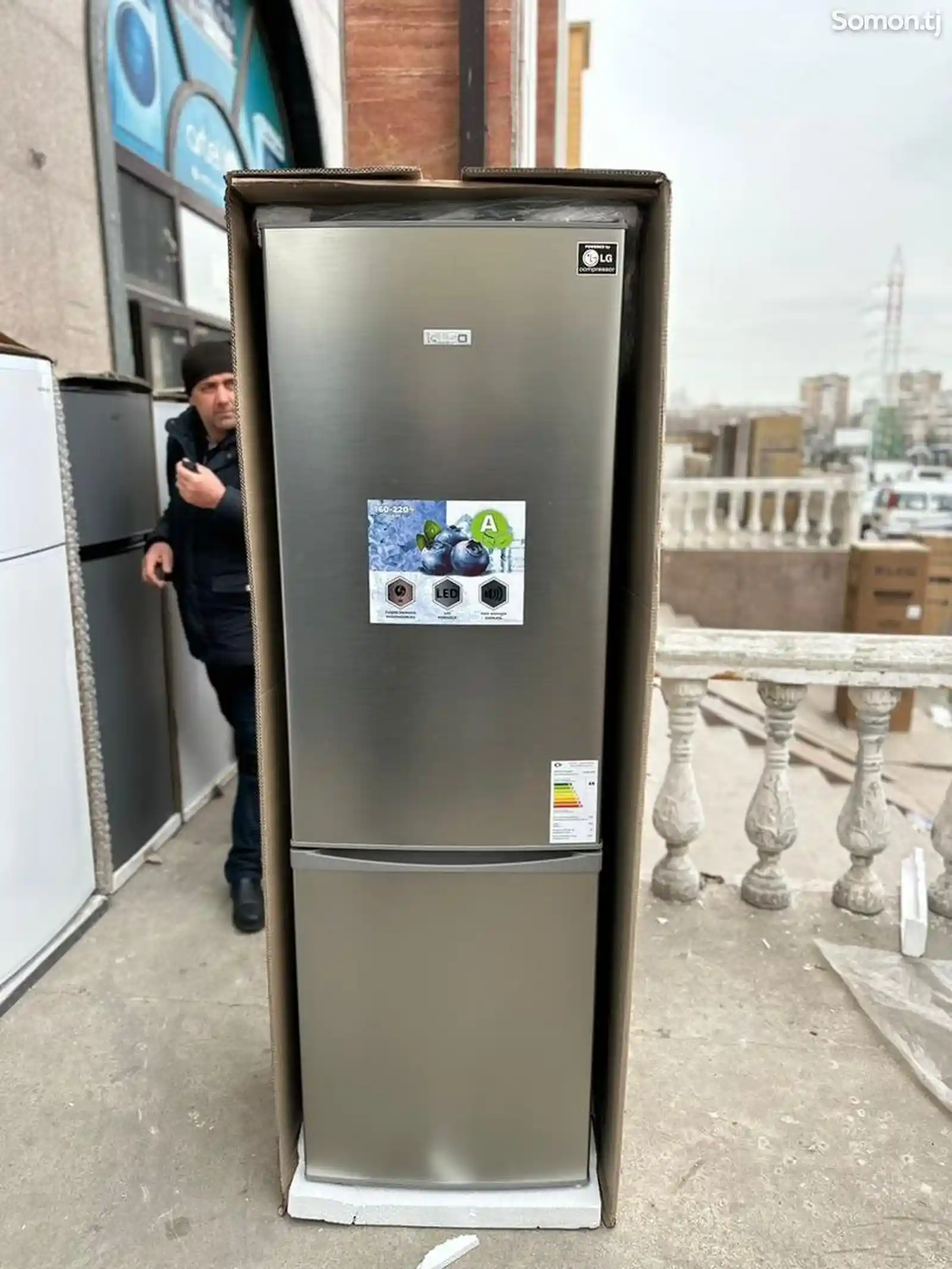 Холодильник LG motors Inox 345-5