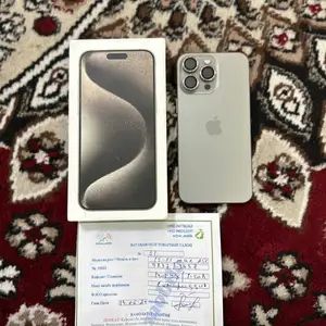 Apple iPhone 15 Pro Max, 256 gb, Natural Titanium