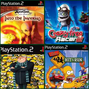 Сборник игр для Sony PlayStation 2 часть 2