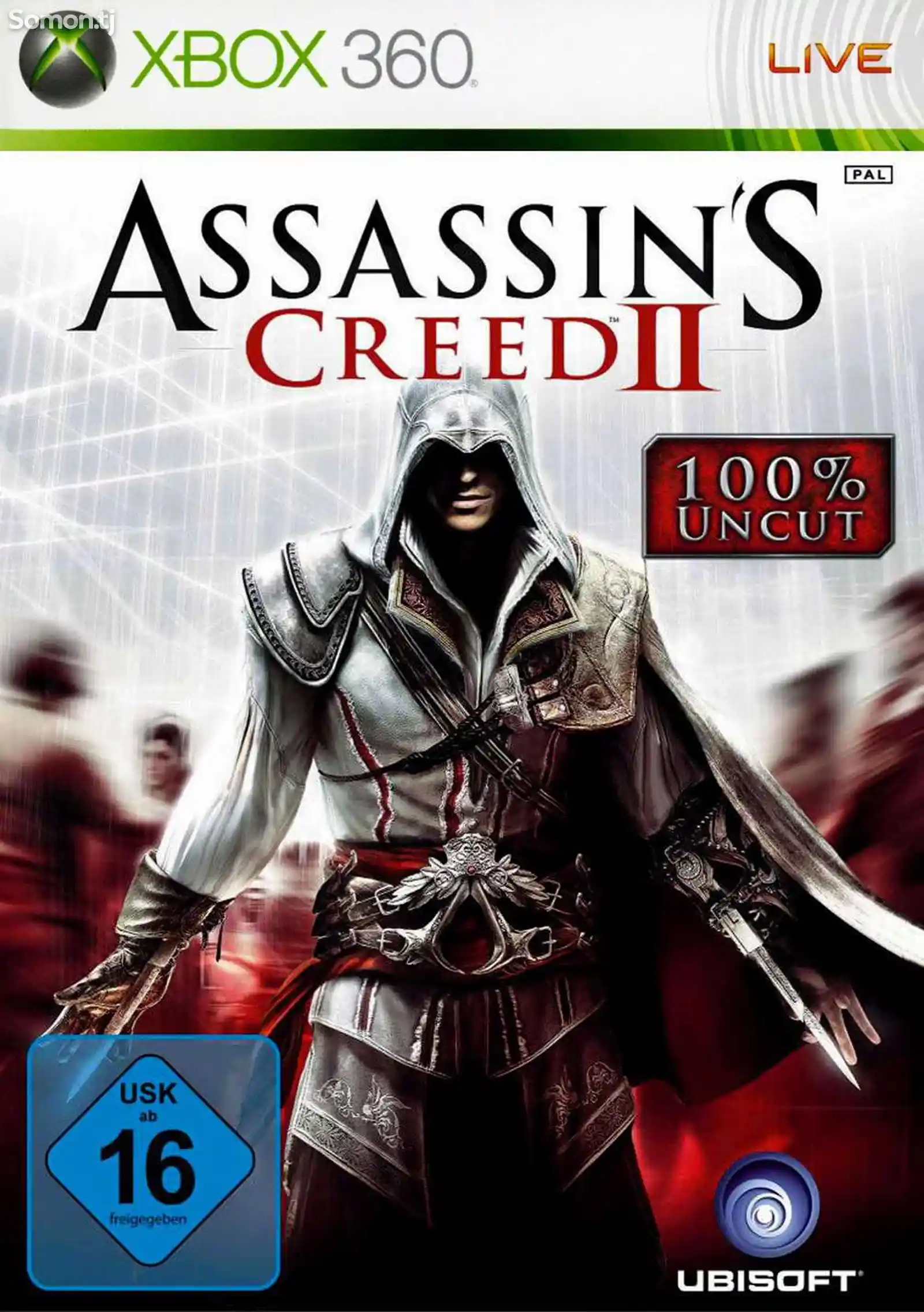 Игра Assassins creed 2 для Xbox 360