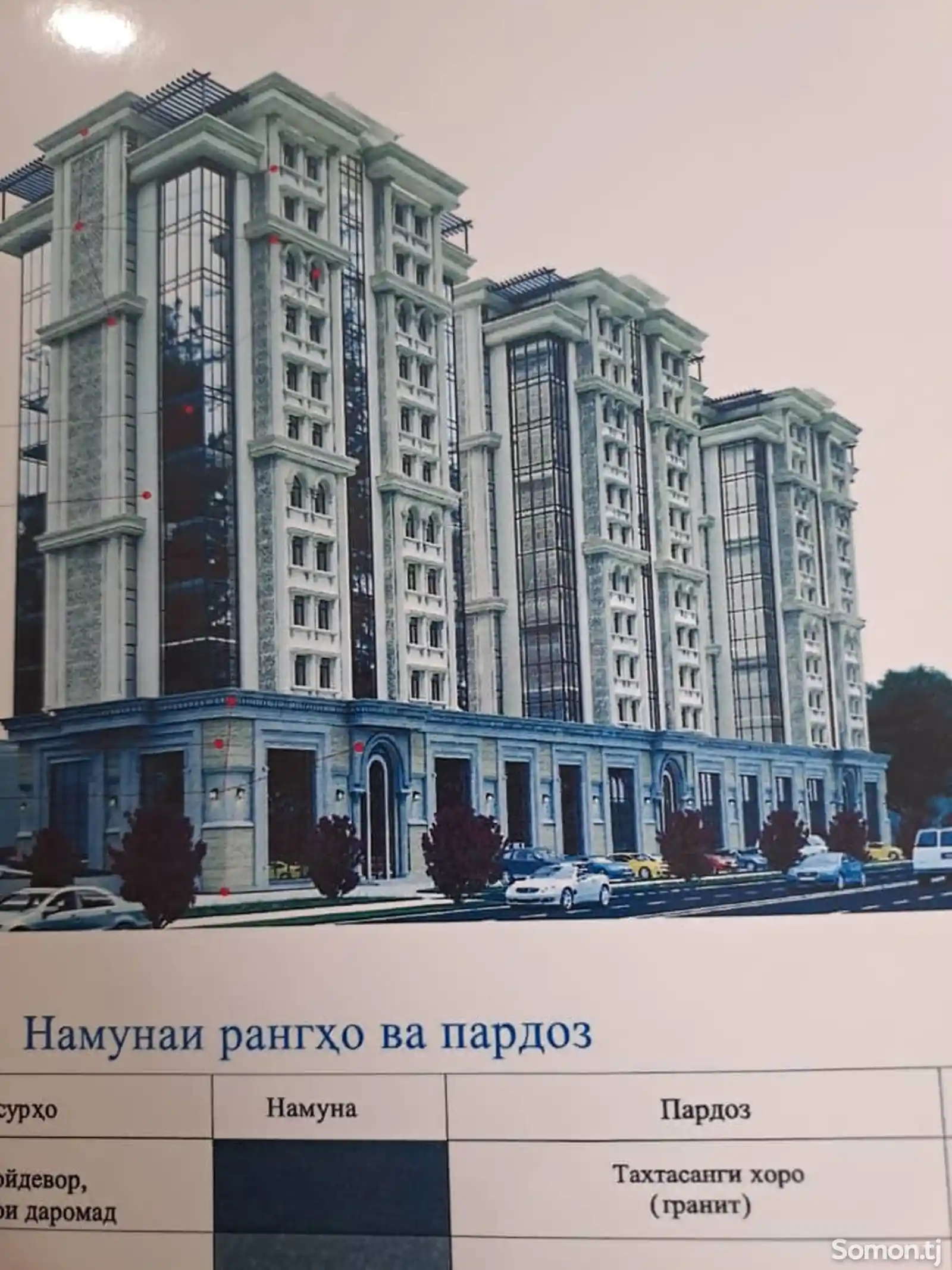 2-комн. квартира, 7 этаж, 96 м², Шохмансур-3