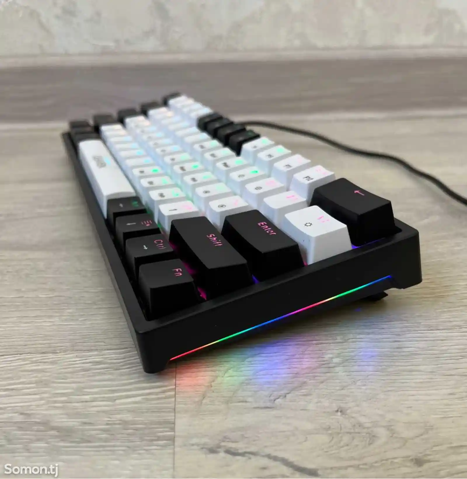 Мини механическая клавиатура с подсветкой RGB-9