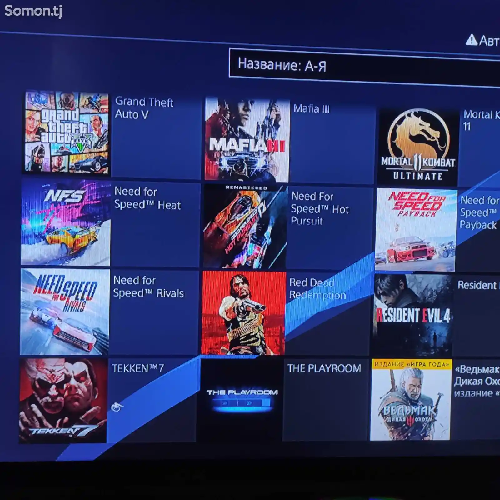 Игровая Приставка Sony PlayStation 4 Slim 6.72 на прокат-2