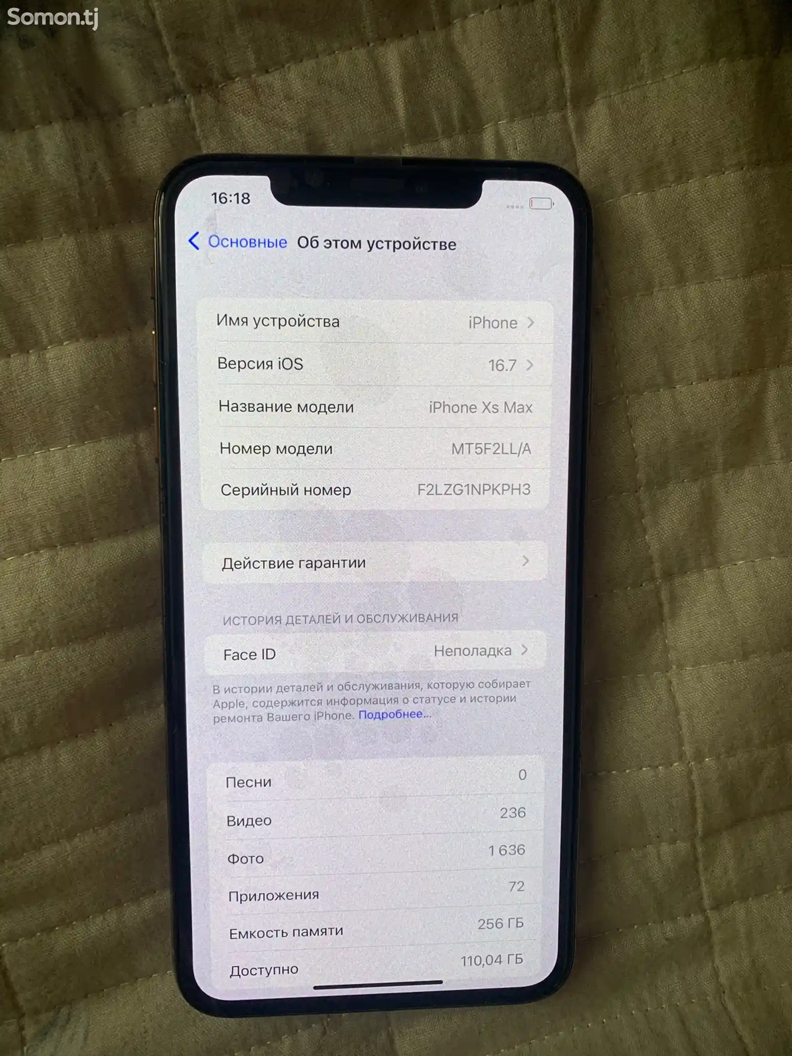 Apple iPhone Xs Max, 256 gb, Gold-4