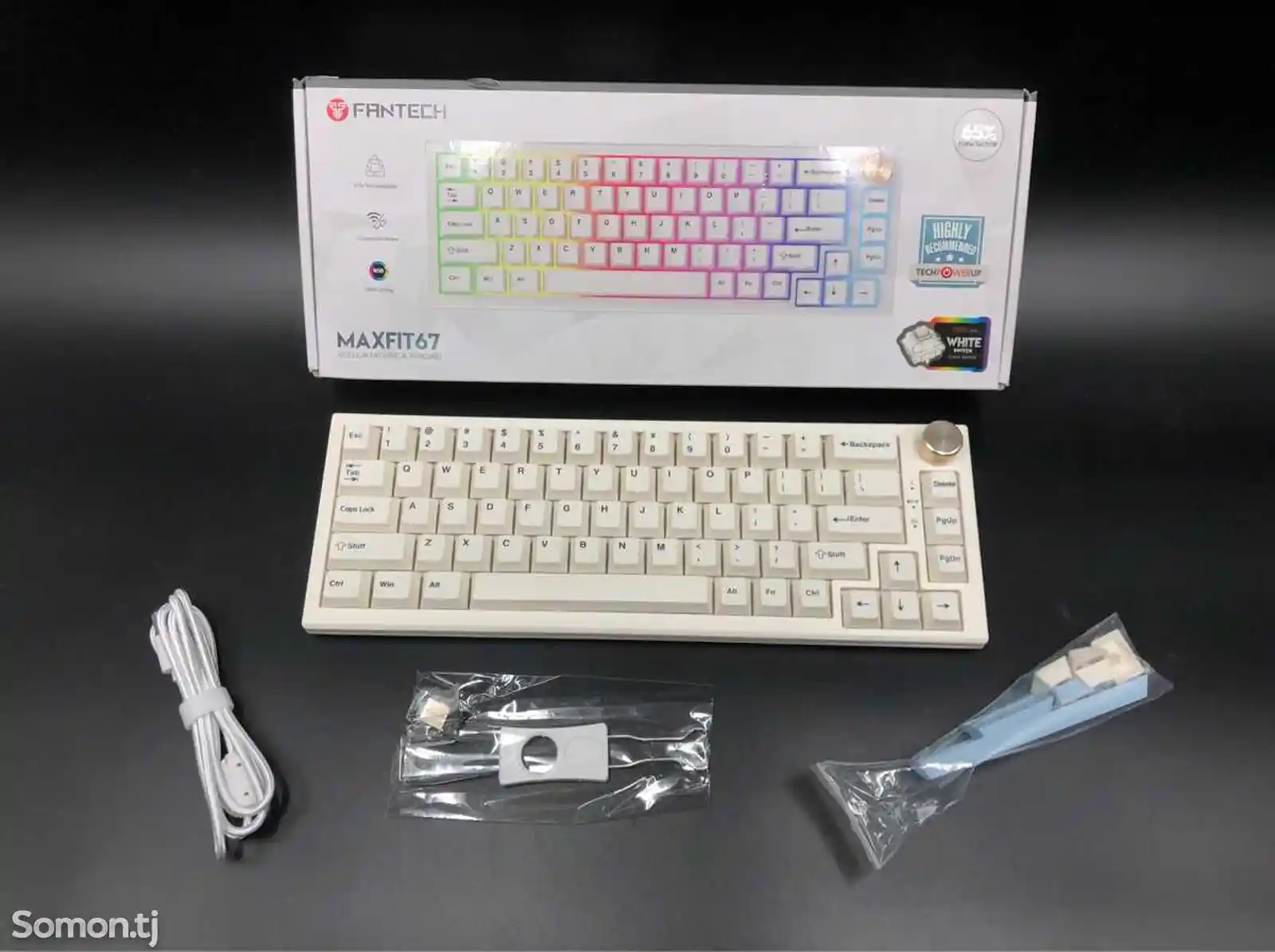 Беспроводная клавиатура Fantech Maxfit 67 с подсветкой RGB-3