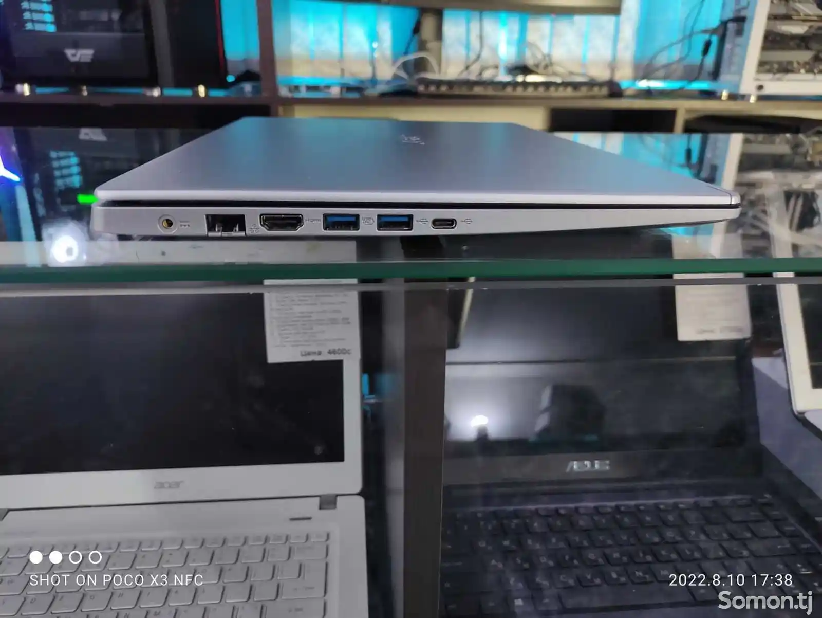Игровой Ноутбук Acer Aspire 3 Core i5-10210U MX 350 2GB /8GB/512GB SSD-9