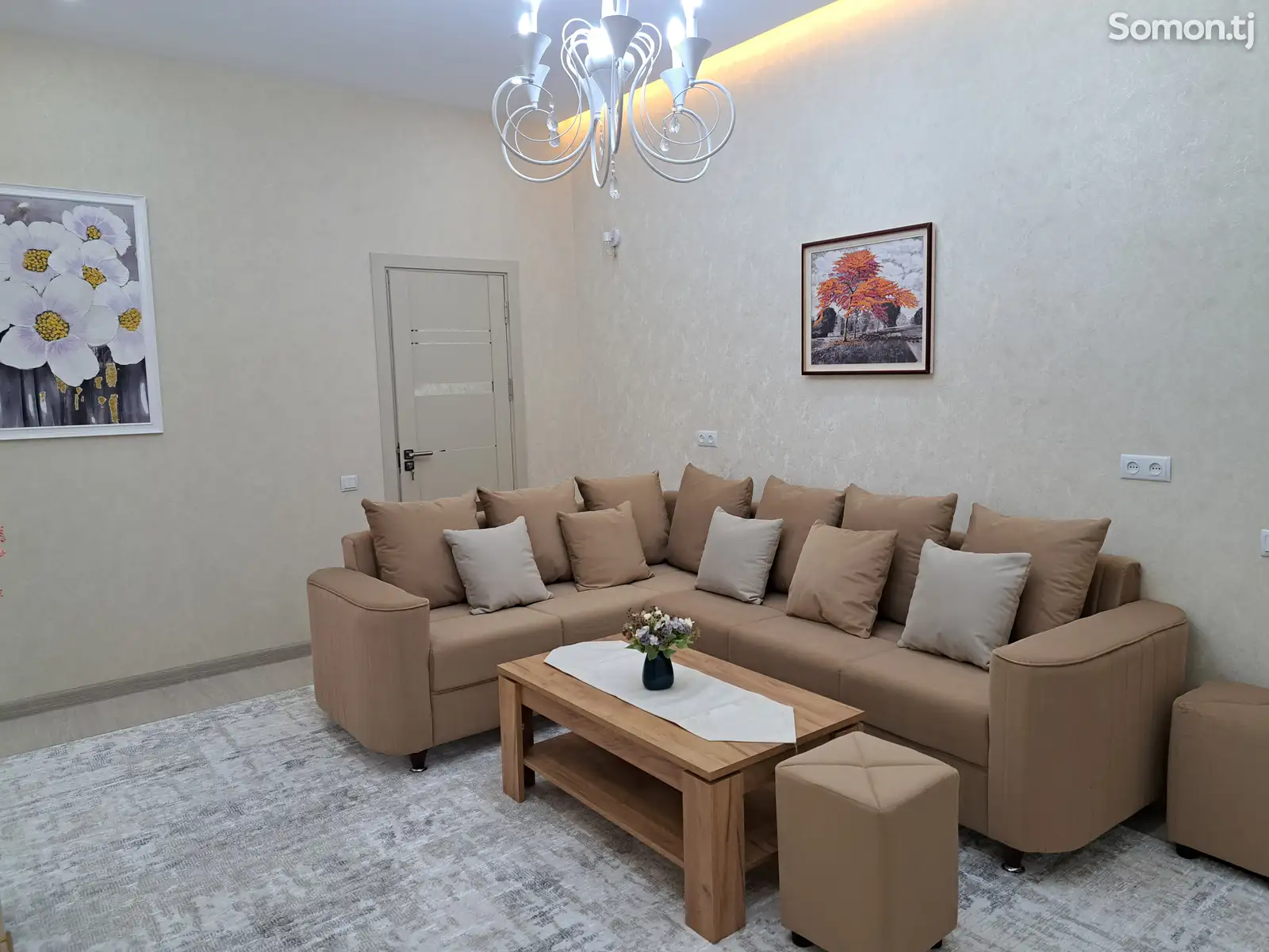 2-комн. квартира, 2 этаж, 70м², Парк К.Худжанди-7