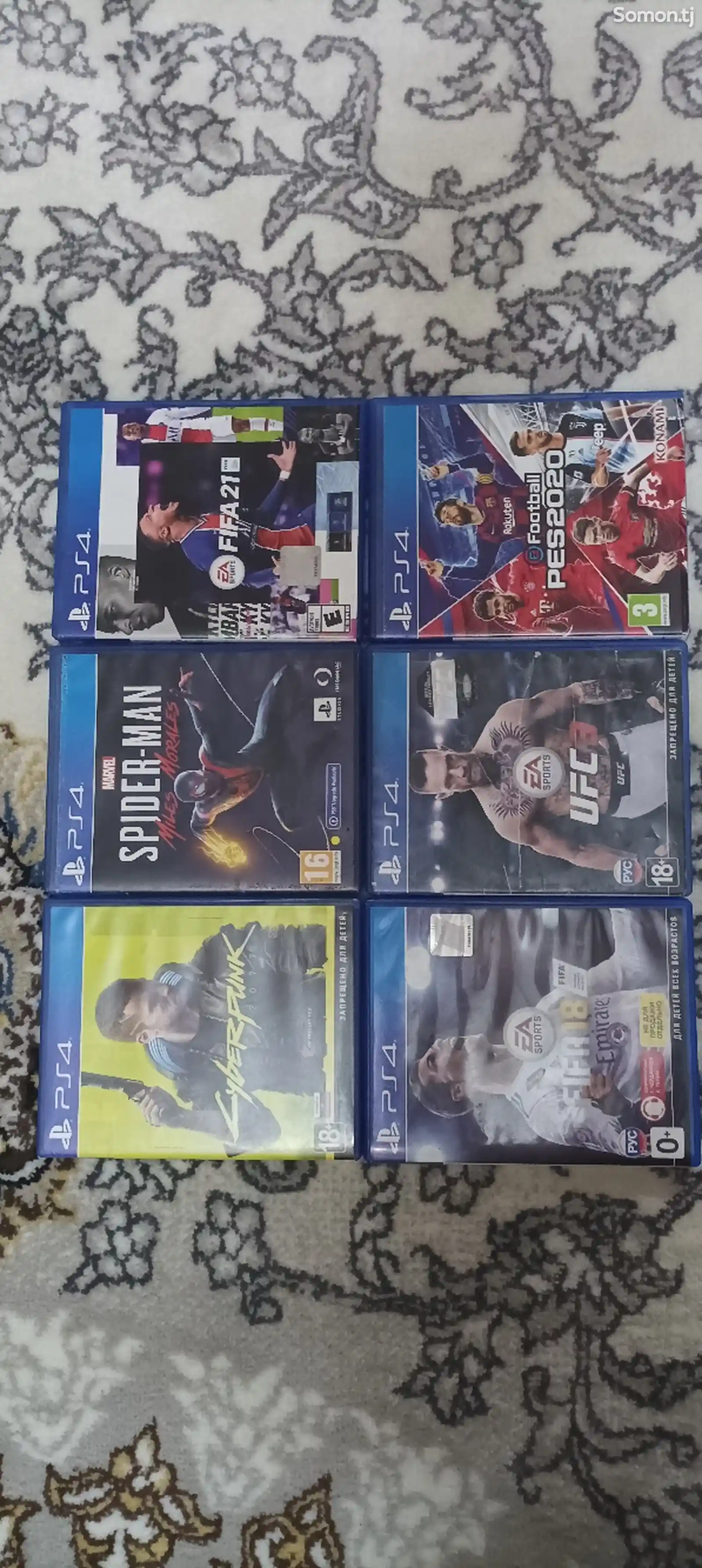 Комплект игр для PS4-2