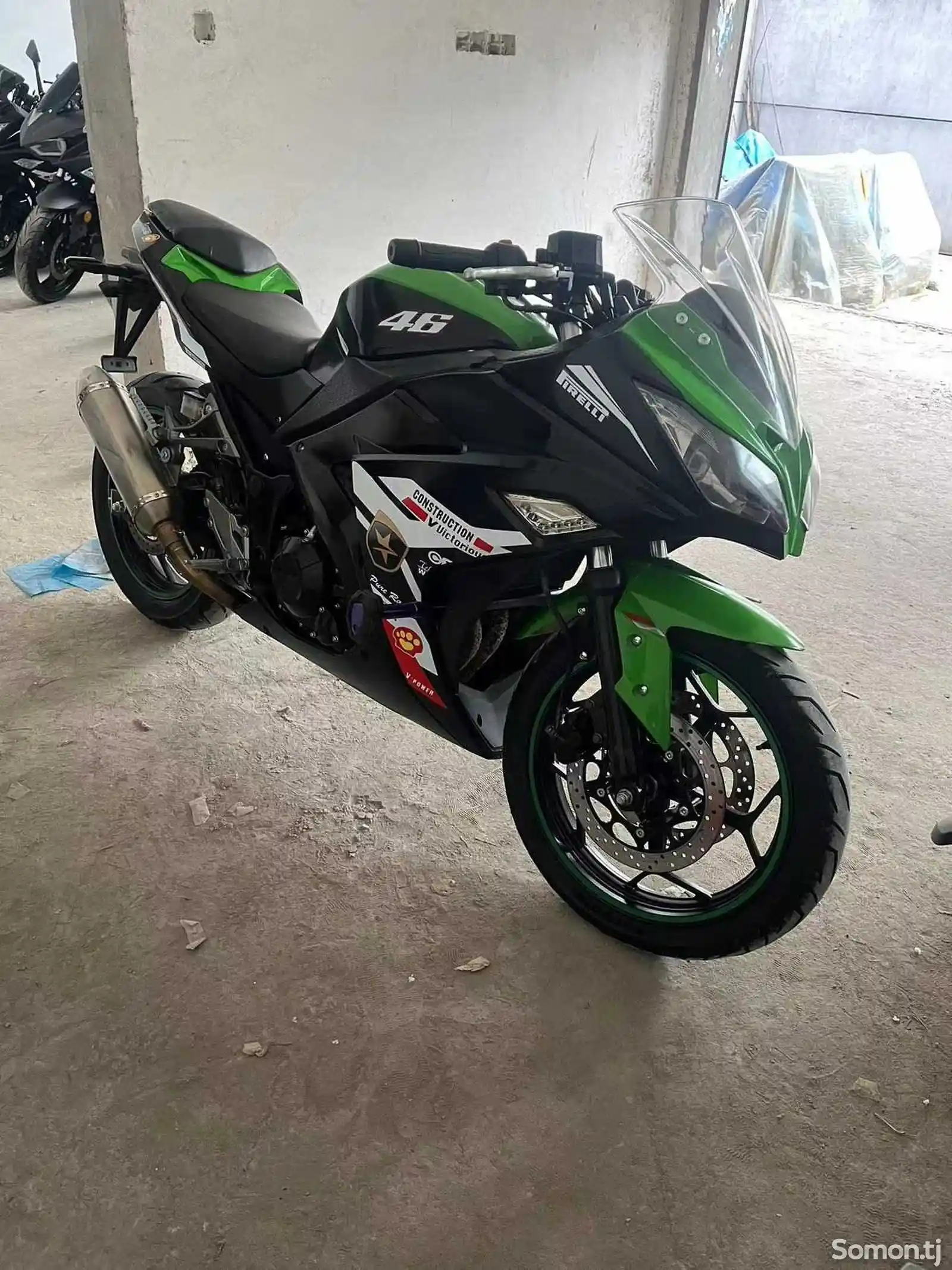 Мотоцикл Kawasaki ninja 250сс на заказ