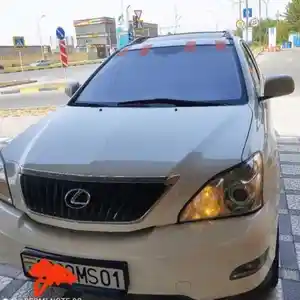 Фиолетовый лобовое стекло на Lexus RX 2004-2009