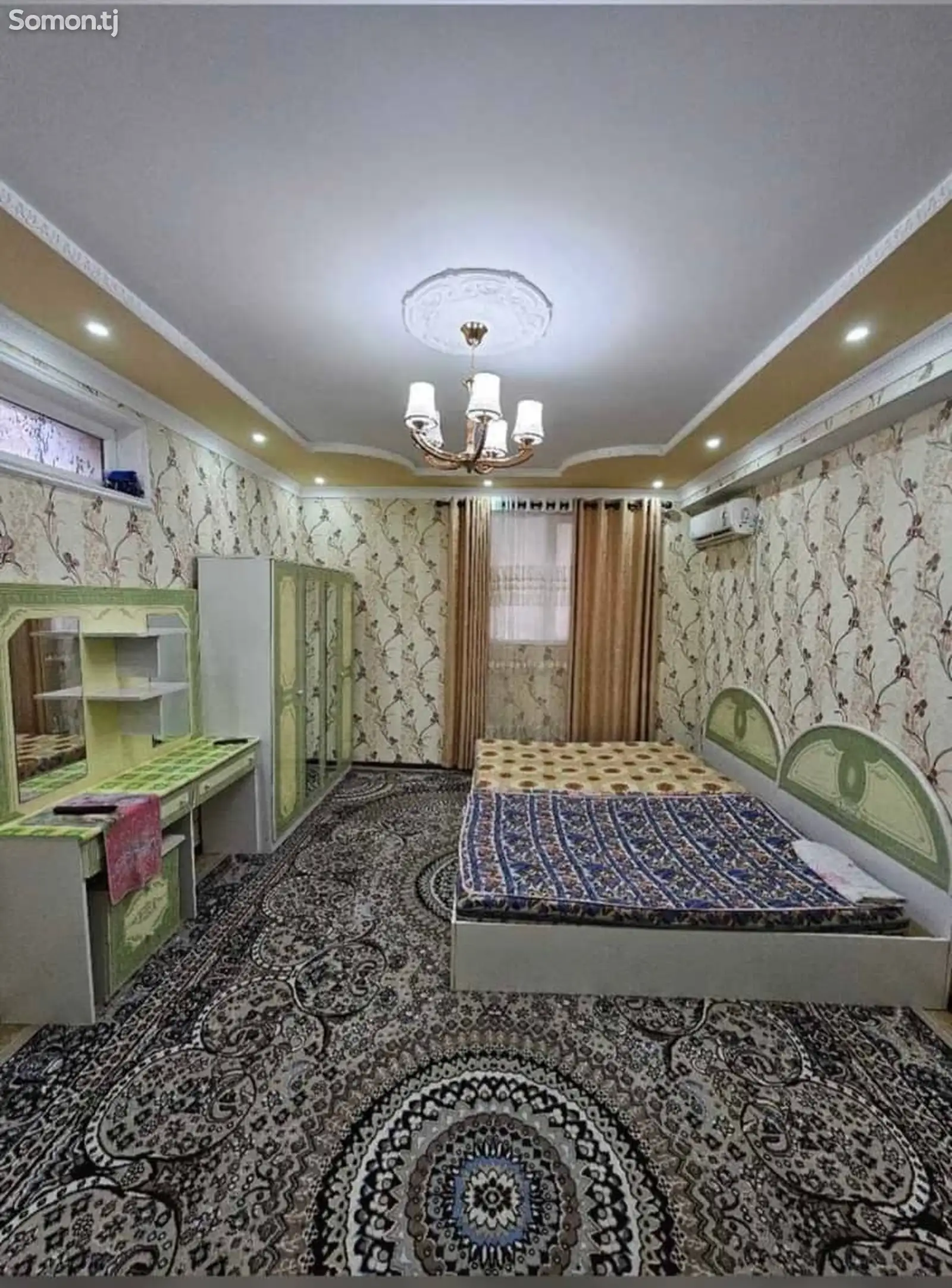 1-комн. квартира, Цокольный этаж, 45 м², Панчшанбе-1