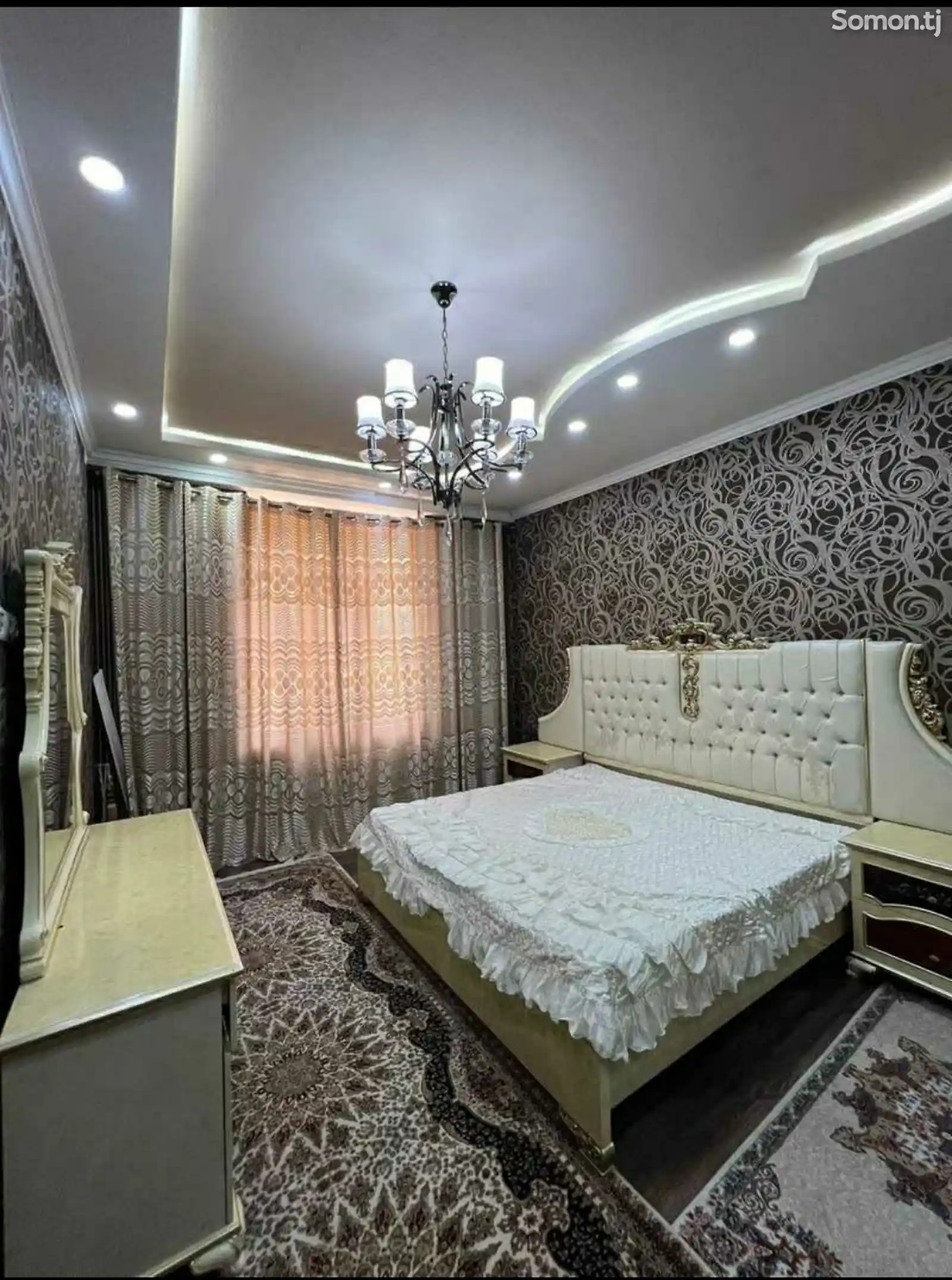 3-комн. квартира, 3 этаж, 100м², кучаи Айни-1