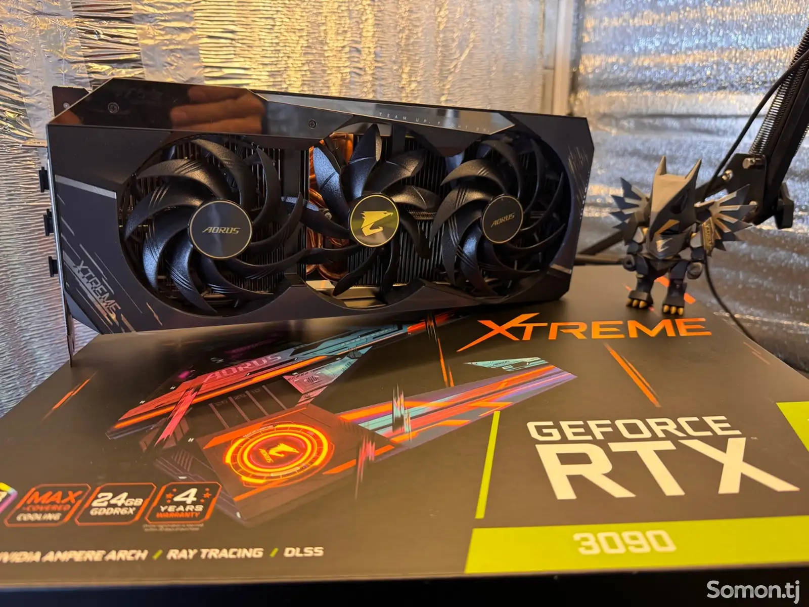 Видеокарта Gigabyte RTX Aorus 3090 Xtreme 24Gb-1