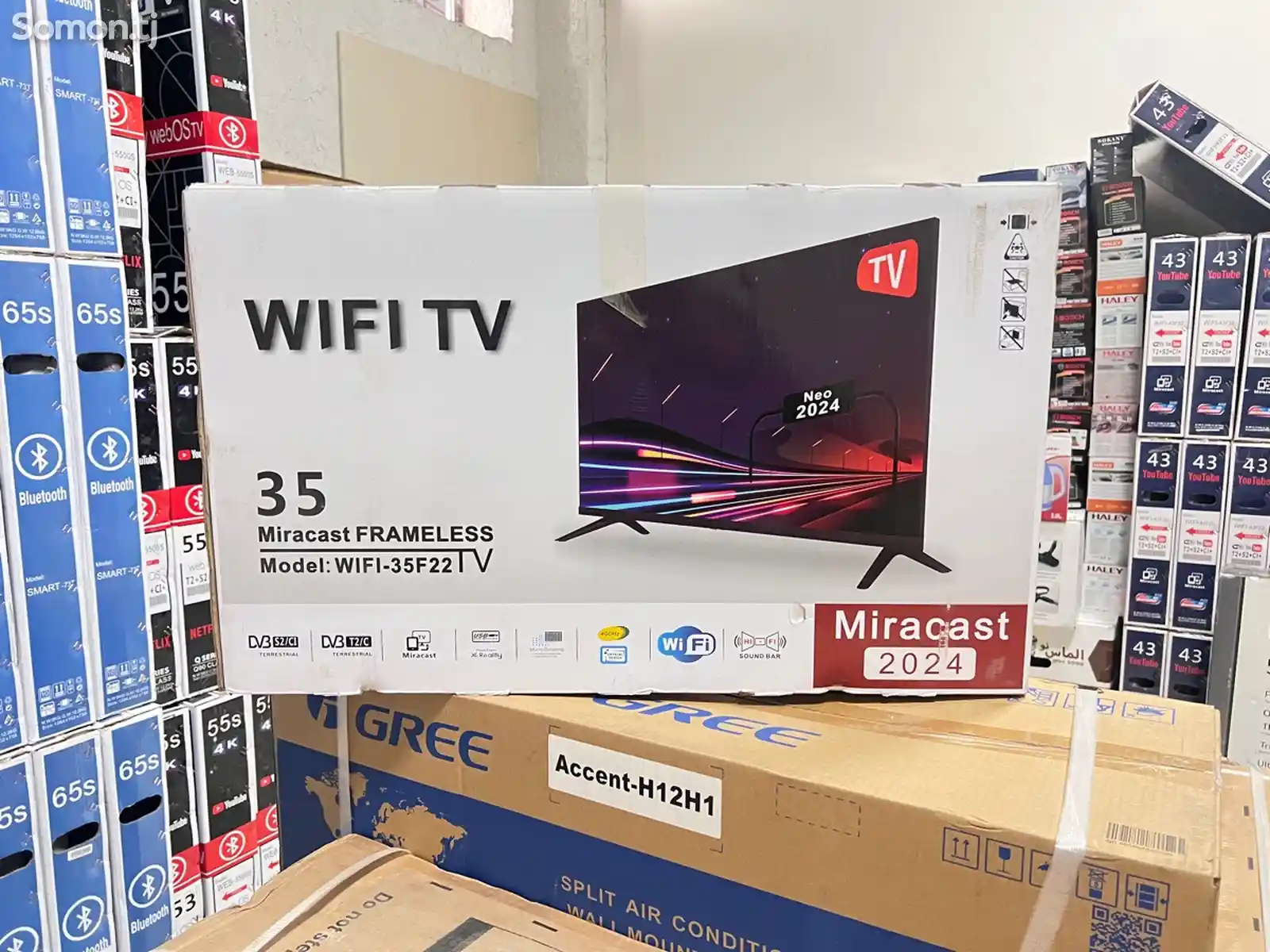 Television 35 MIRACAST Смарт Защита