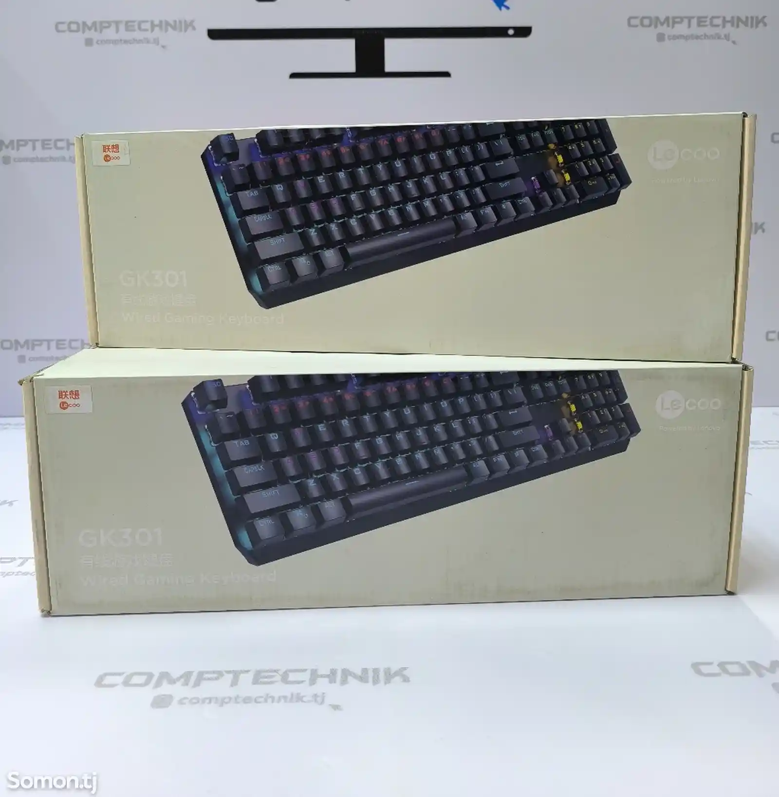 Игровая клавиатура Lenovo Lecco GK301 RGB механическая, черный-3