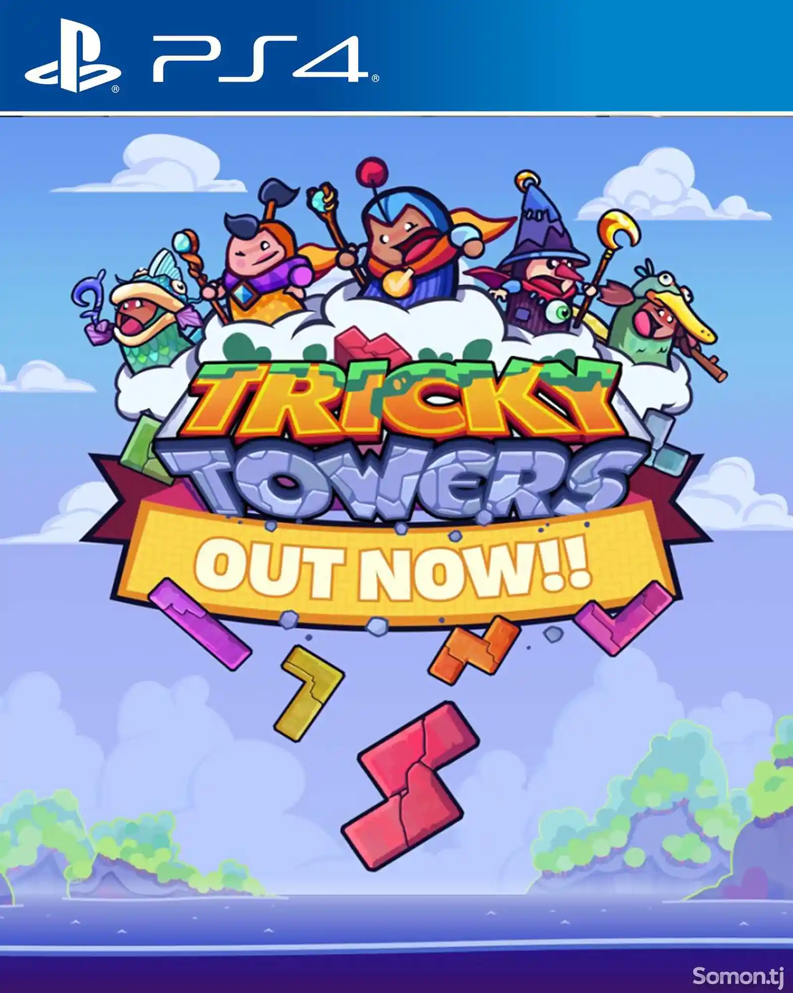 Игра Tricky towers для PS-4 / 5.05 / 6.72 / 7.02 / 7.55 / 9.00 /-1