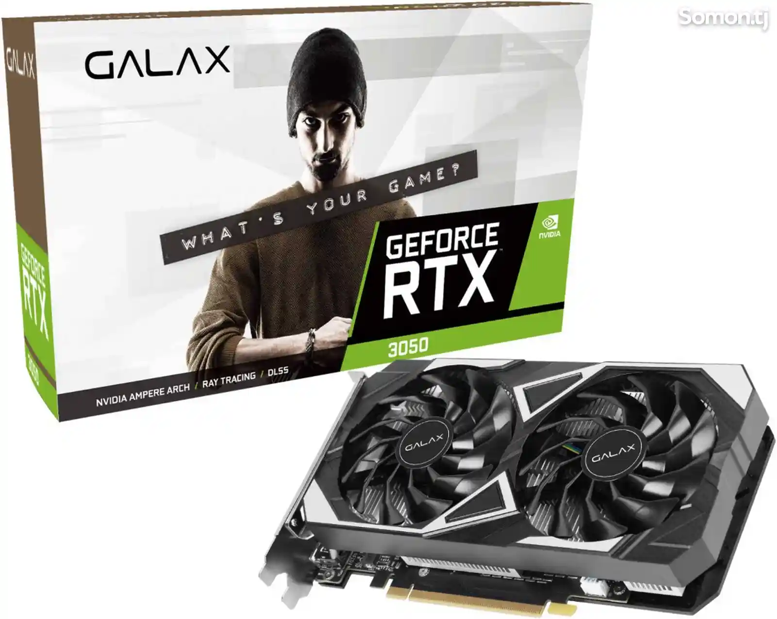 Видеокарта Galax GeForce RTX 3050 EX 6 Гб-1