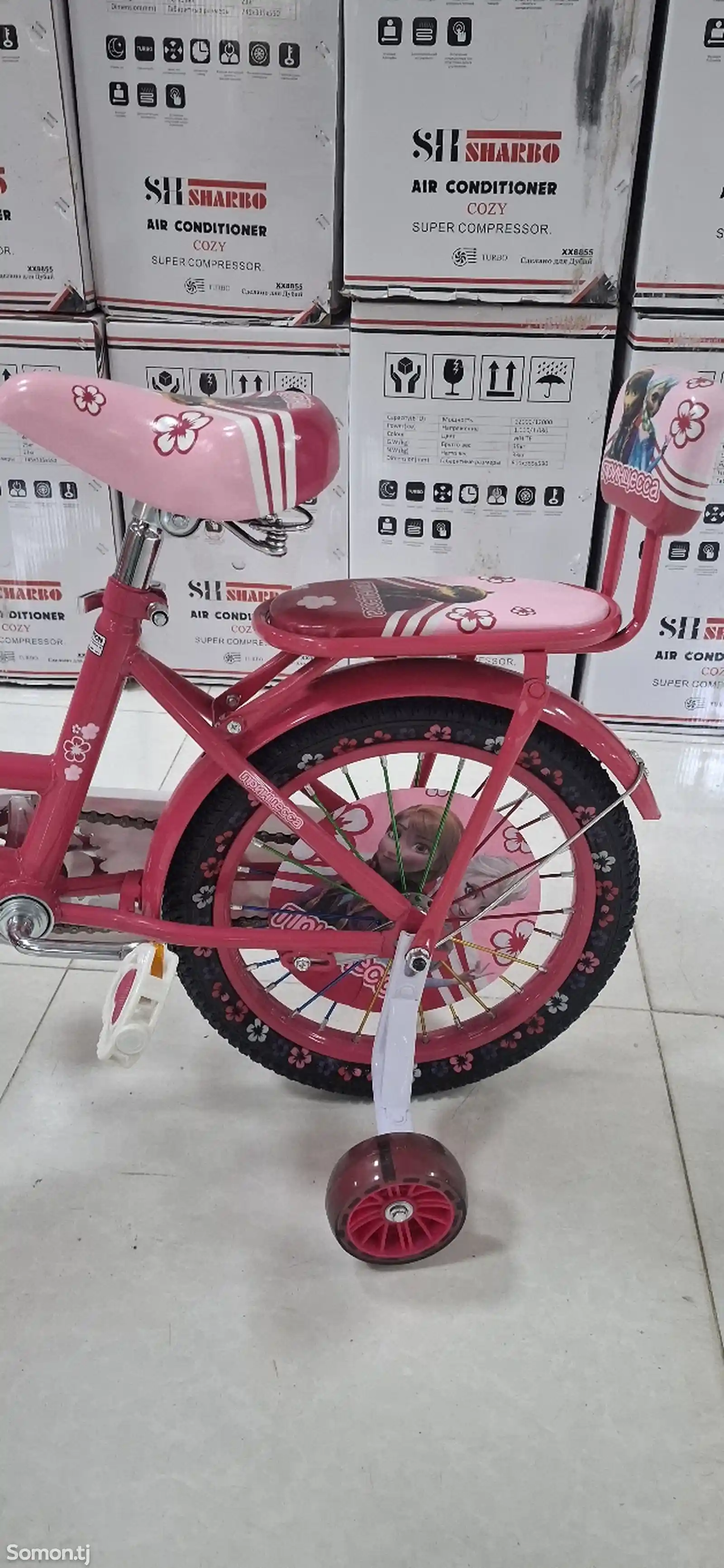 Детский велосипед для девочек-2