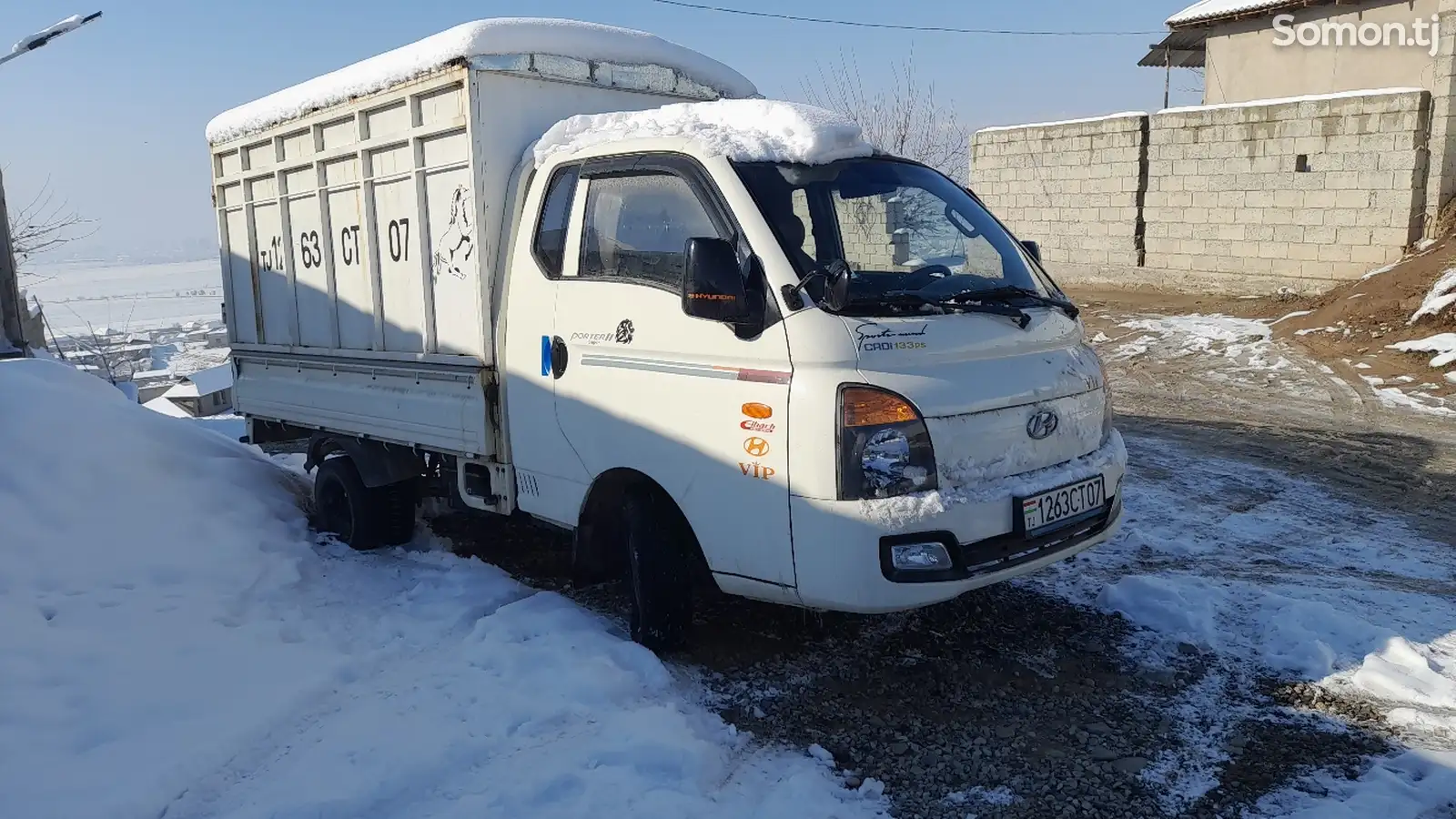 Бортовой автомобиль Hyundai Porter, 2014-1