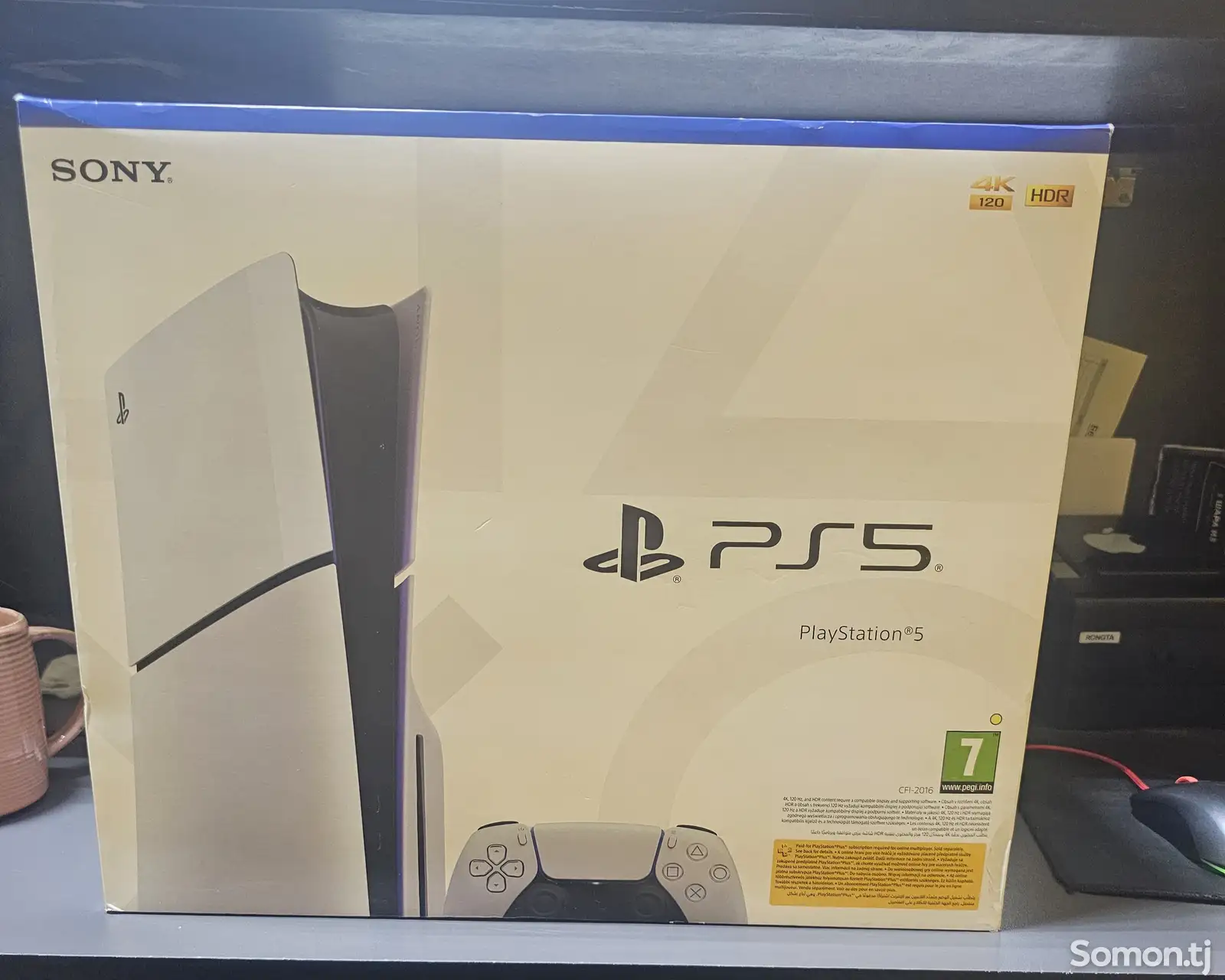 Игровая приставка Sony PlayStation 5 Slim Europe Edition 1Tb 4K/120fps-1