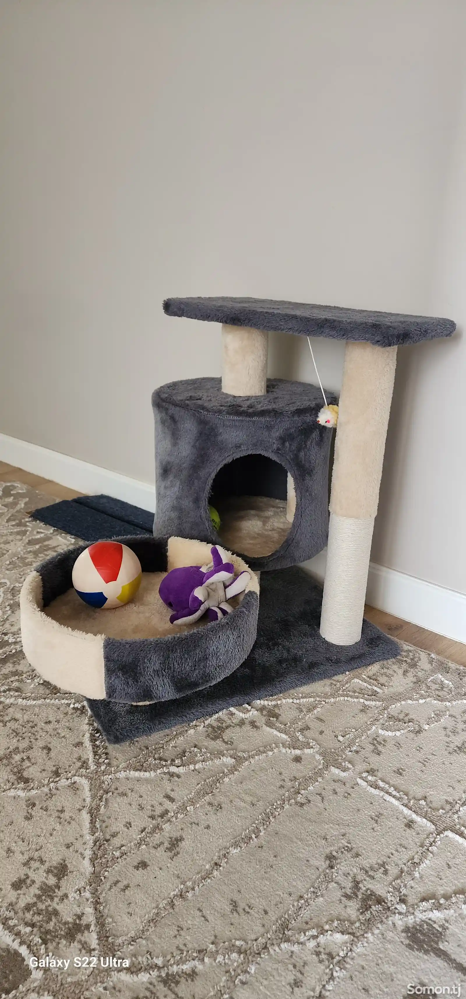 Игральный домик для котят