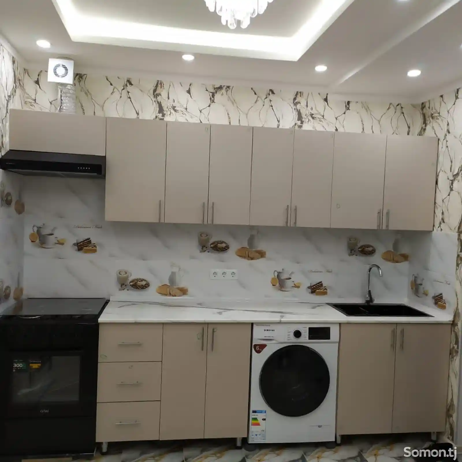 2-комн. квартира, 4 этаж, 40 м², Рудаки-3