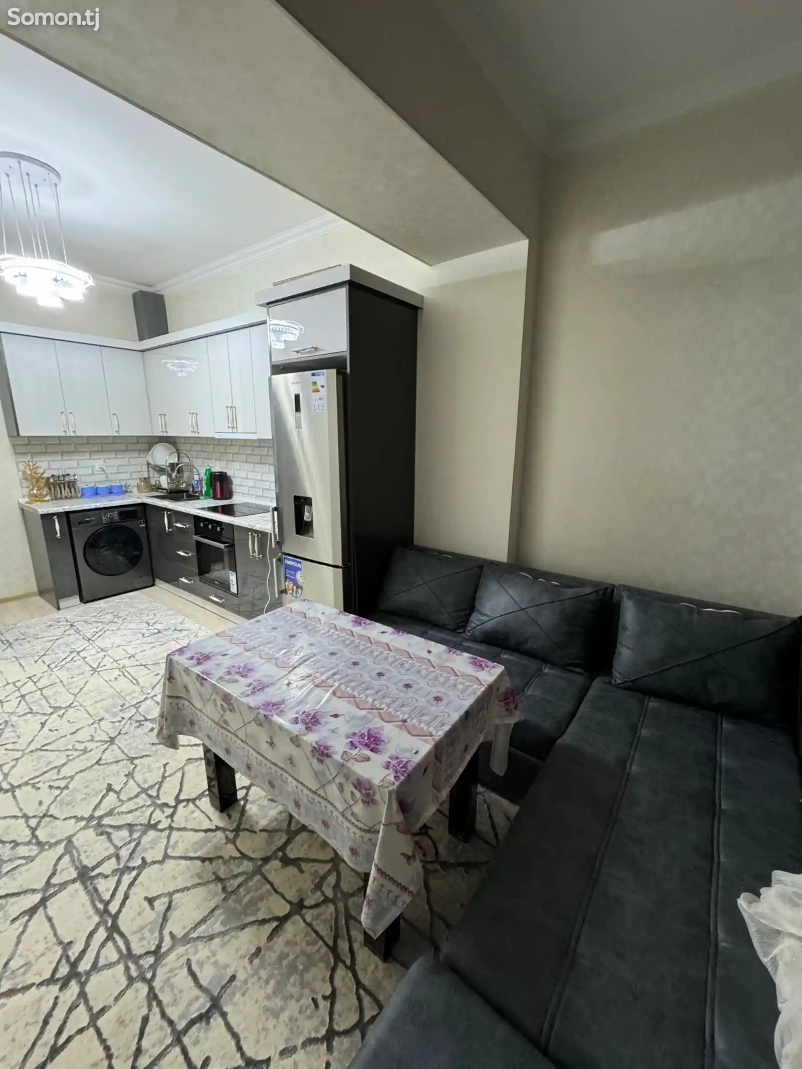 1-комн. квартира, 5 этаж, 60 м², Шохмансур-3