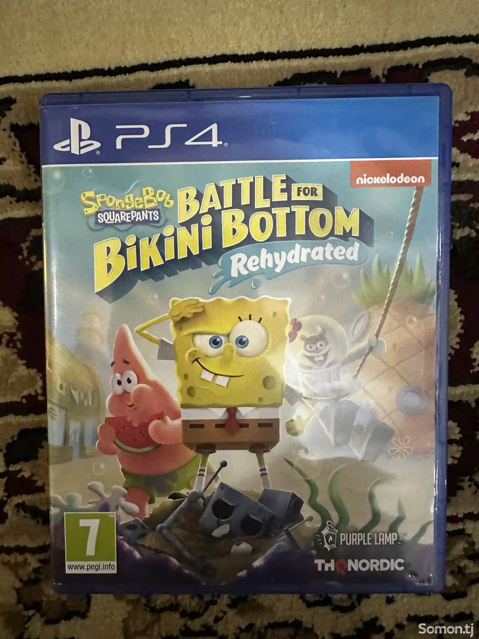 Игра Battle for bikini bottom для PS4