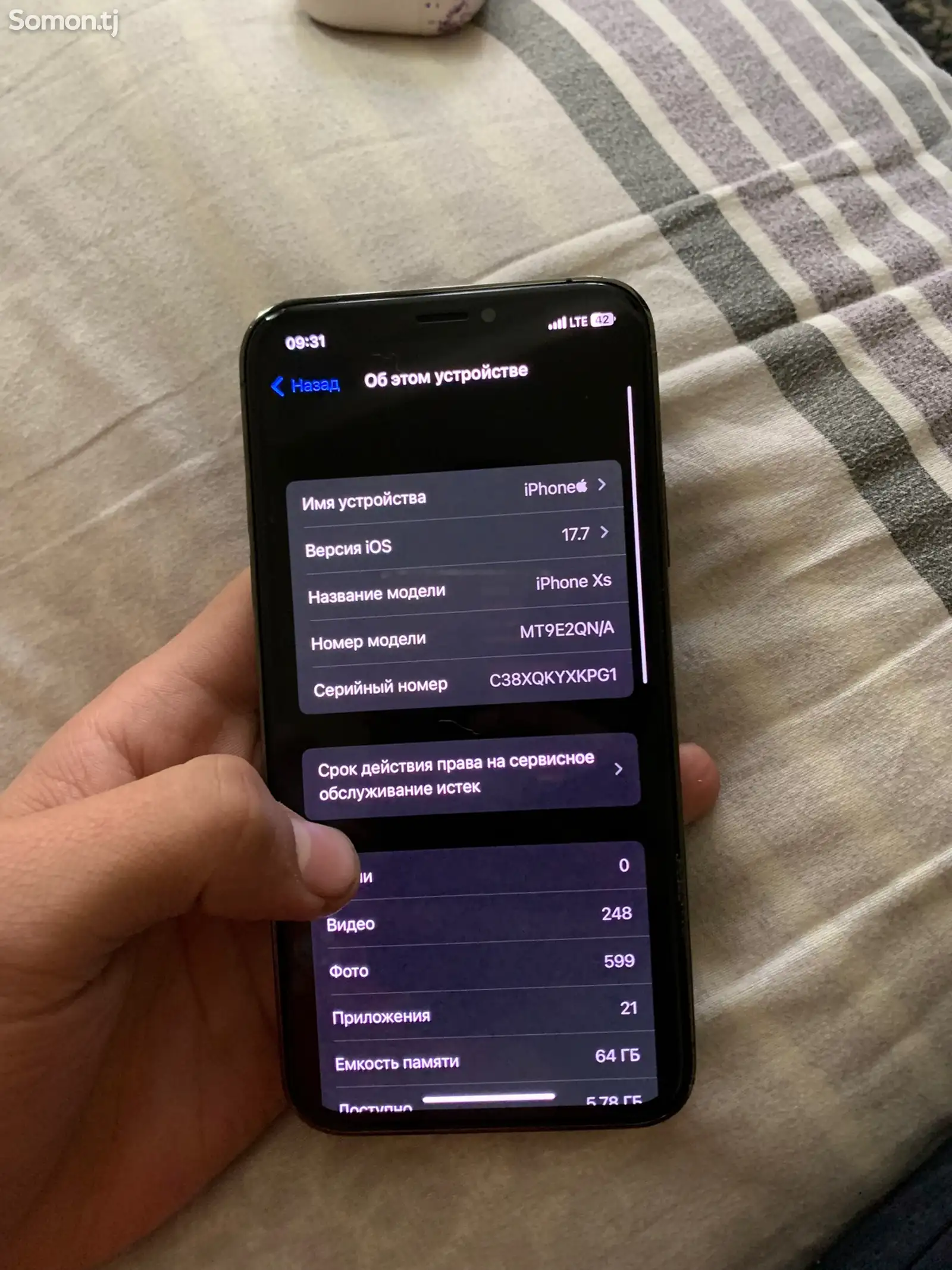 Apple iPhone Xs, 64 gb, Silver-7