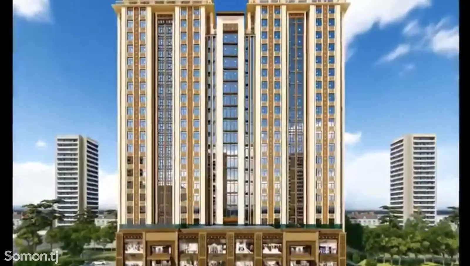 2-комн. квартира, 15 этаж, 67 м², Сомони-1