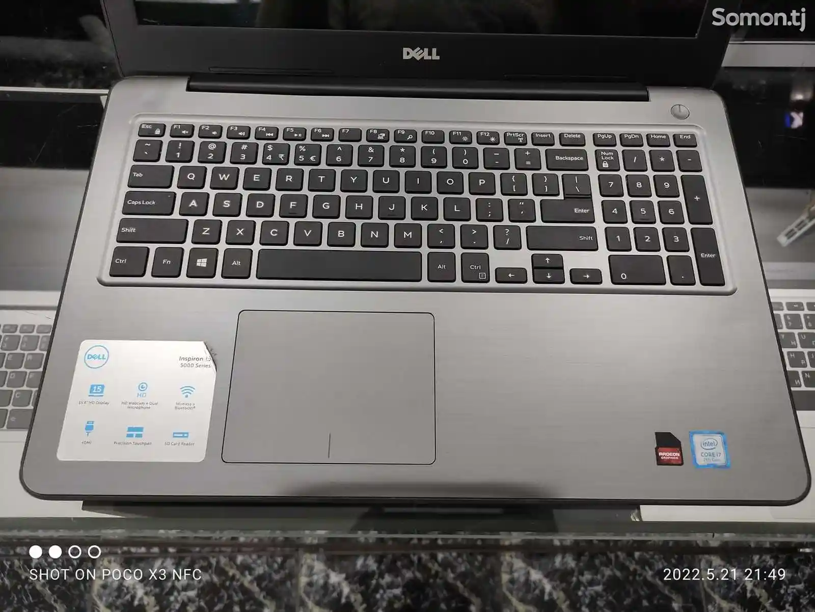 Игровой ноутбук Dell Inspiron 5567 Core i7-7500U 8gb/1tb-4