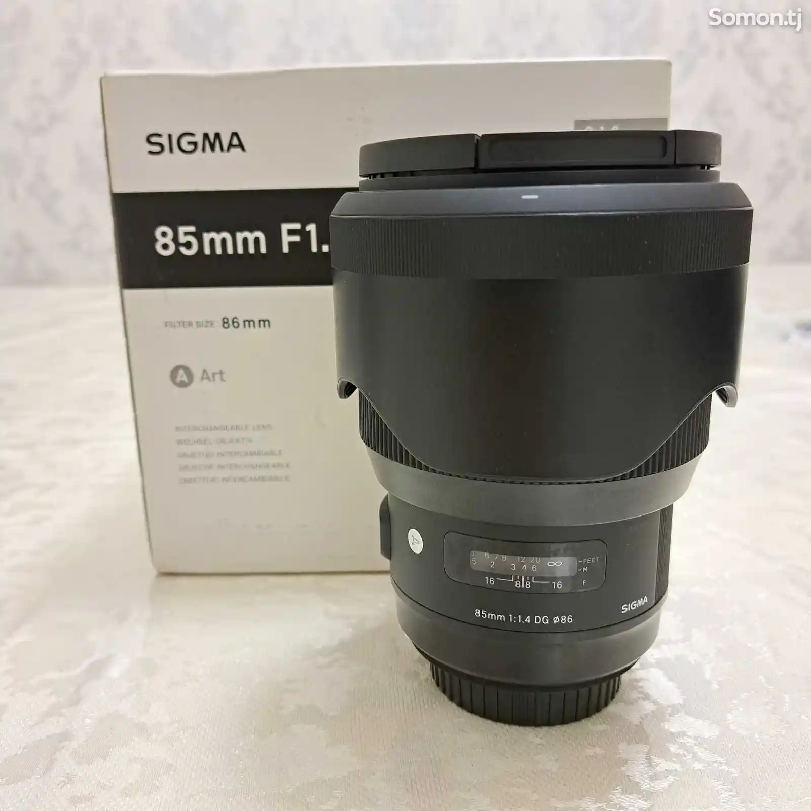 Объектив Sigma 85mm F1.4 DG HSM Art Canon EF-1