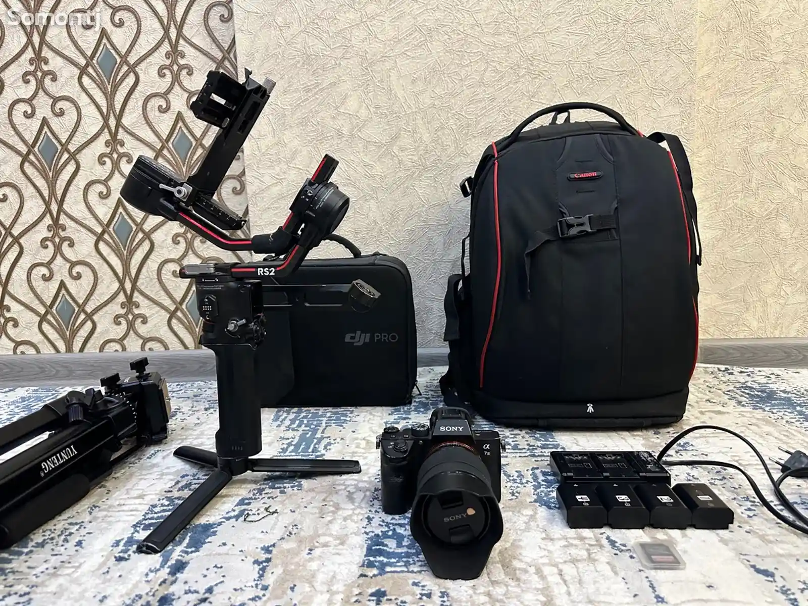 Видеокамера Sony a7 iii Обектив 28-70 Ronin rs 2 pro combo + Штатив 4 батареи-1