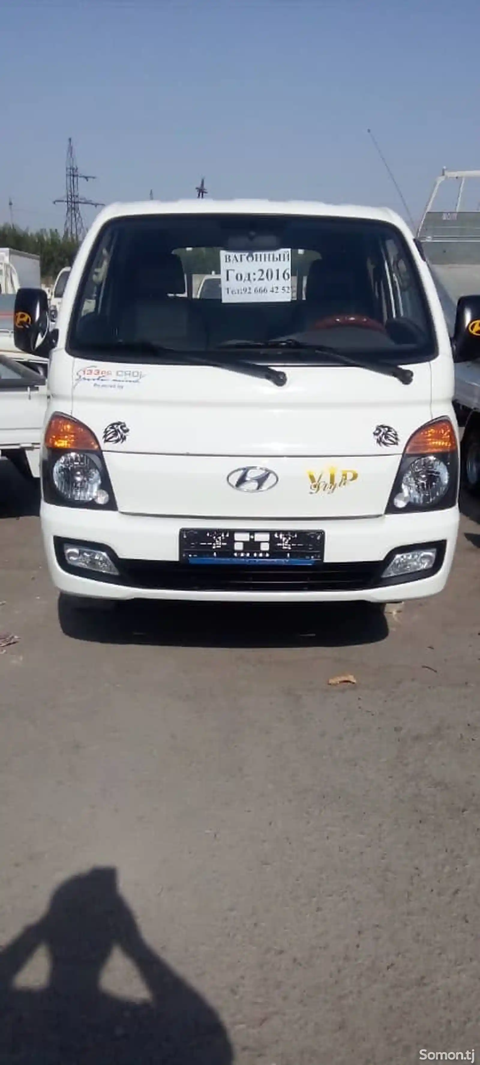 Бортовой автомобиль Hyundai Porter, 2016-1