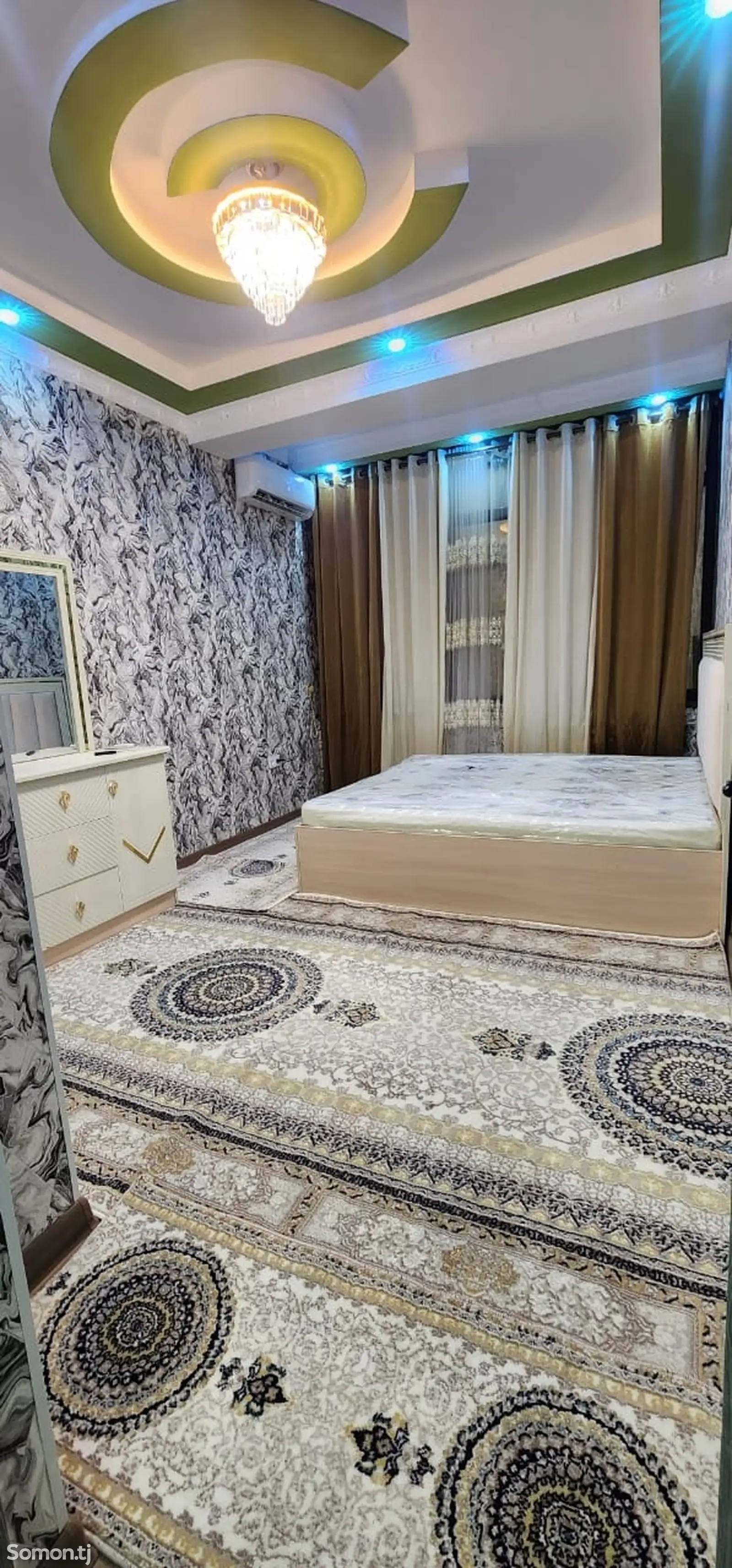 2-комн. квартира, 9 этаж, 50м², Шохмансур-1