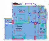 2-комн. квартира, 6 этаж, 82 м², Сино-15