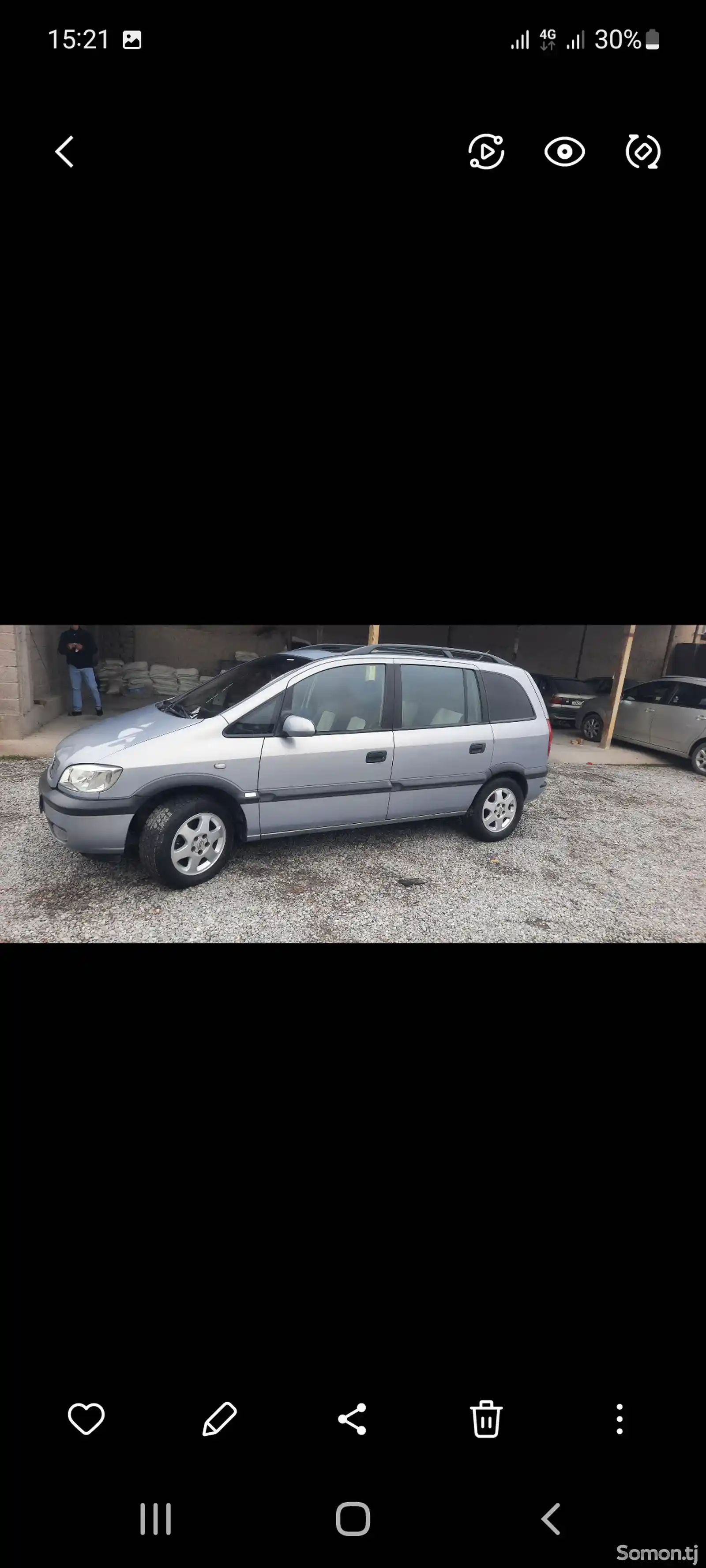 Opel Zafira, 2001-4